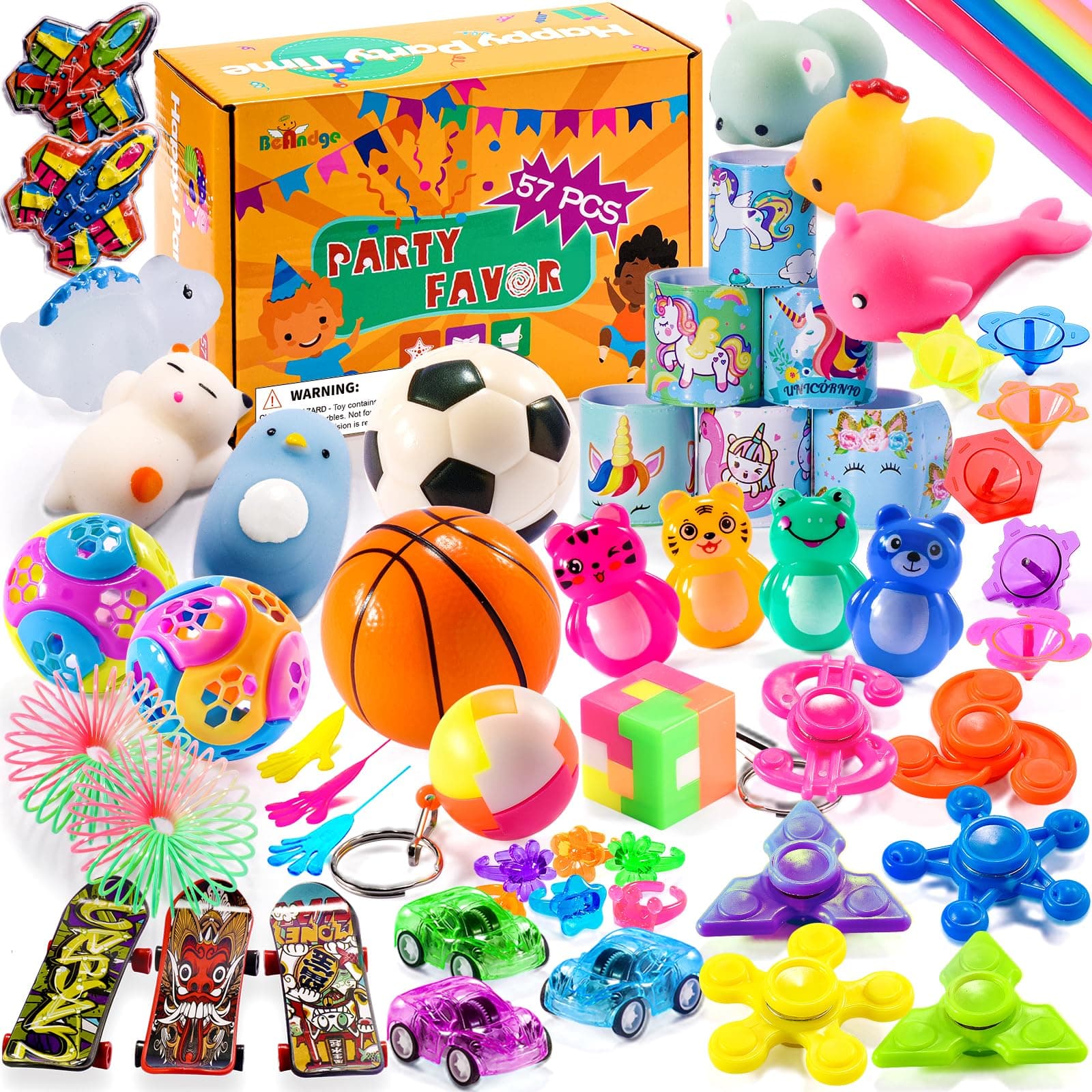 Claw Machine Prizes Toys Refill for Kids, Easter Egg Fillers, Mini Small Toy Bulk Party Favors Birthday Goodie Bags Stuffers, Pinata Filler Classroom Treasure Chest Prize for Boy Girl Age 3-8 Year