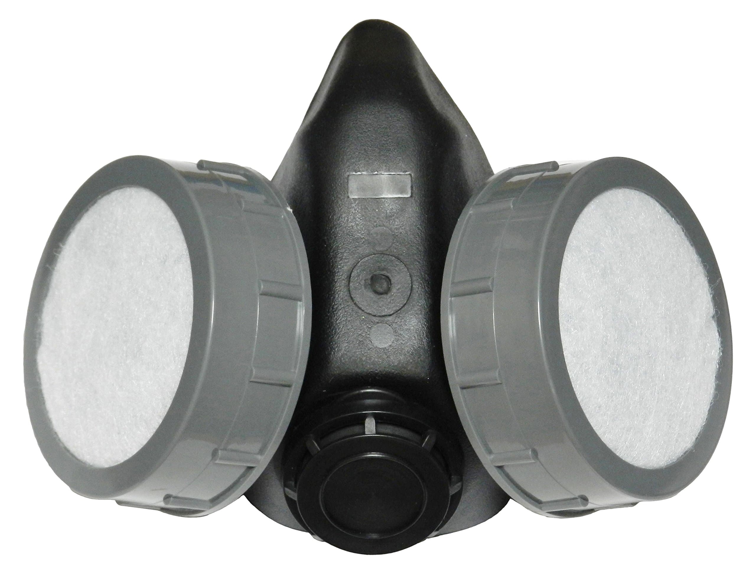 bamax bx-mask Professional Respirator with 2 Filters, Grey/Black