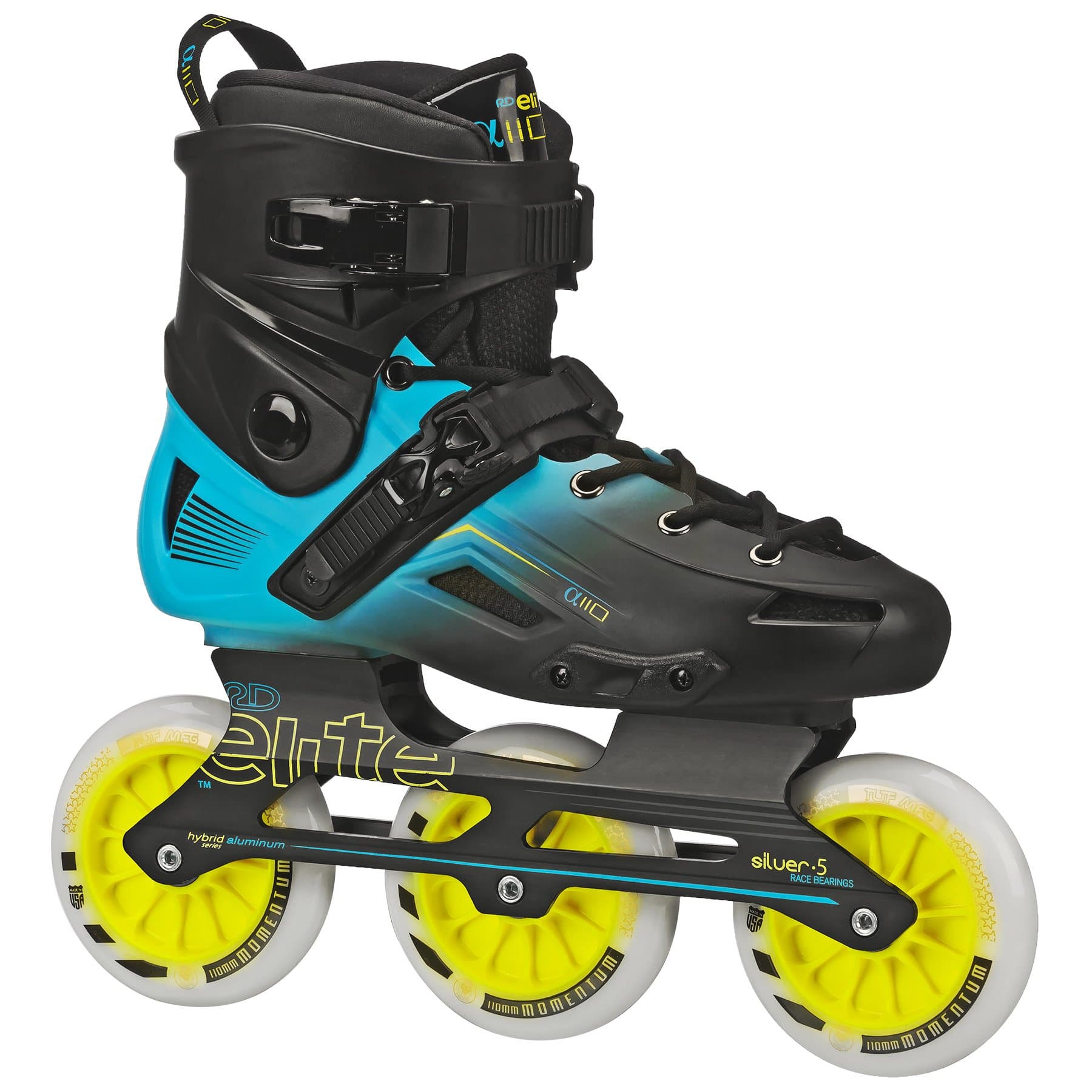 Elite Alpha 110mm 3-Wheel Inline