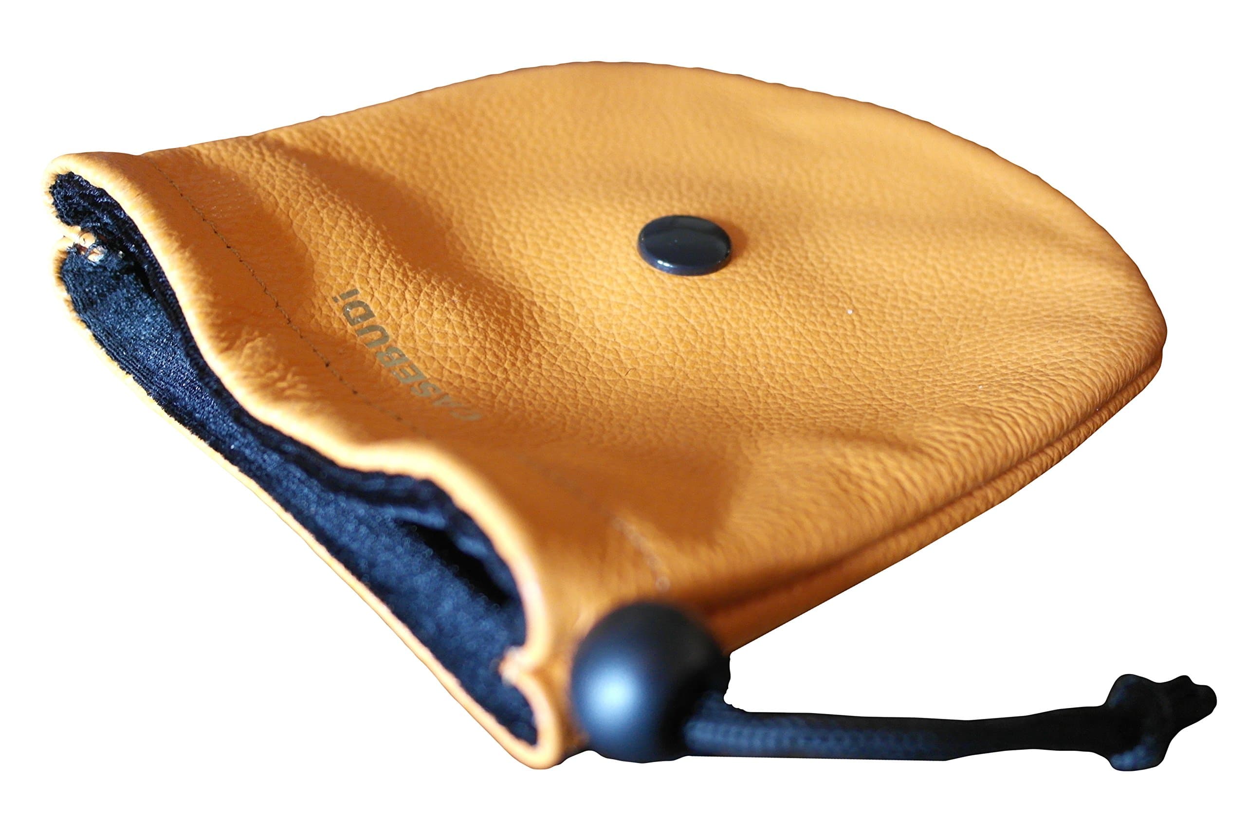 CASEBUDi Luxurious Soft Leather Watch Travel Case | Tan