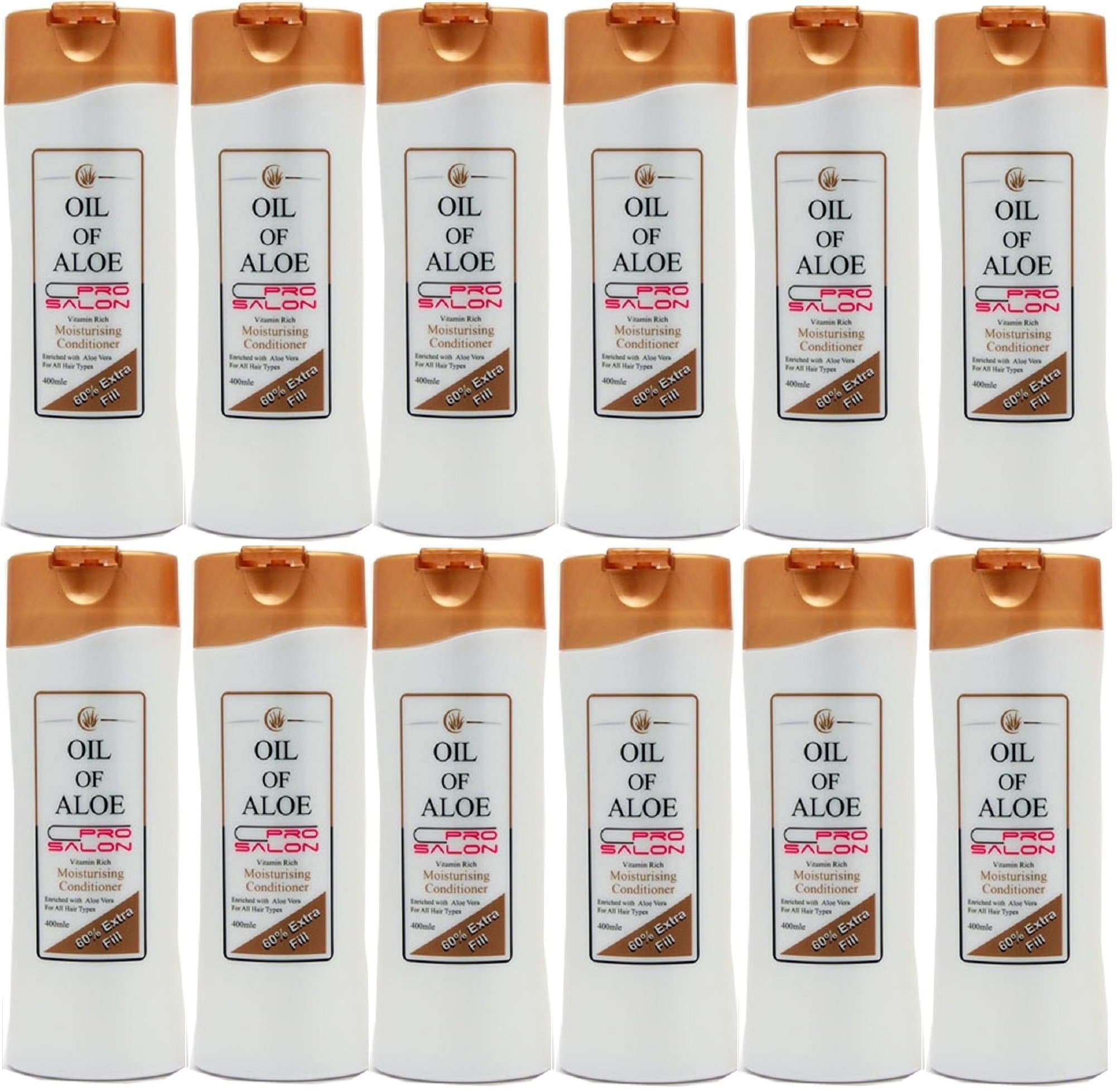 12x Oil Of Aloe Pro Salon Moisturising Conditioner 400ml
