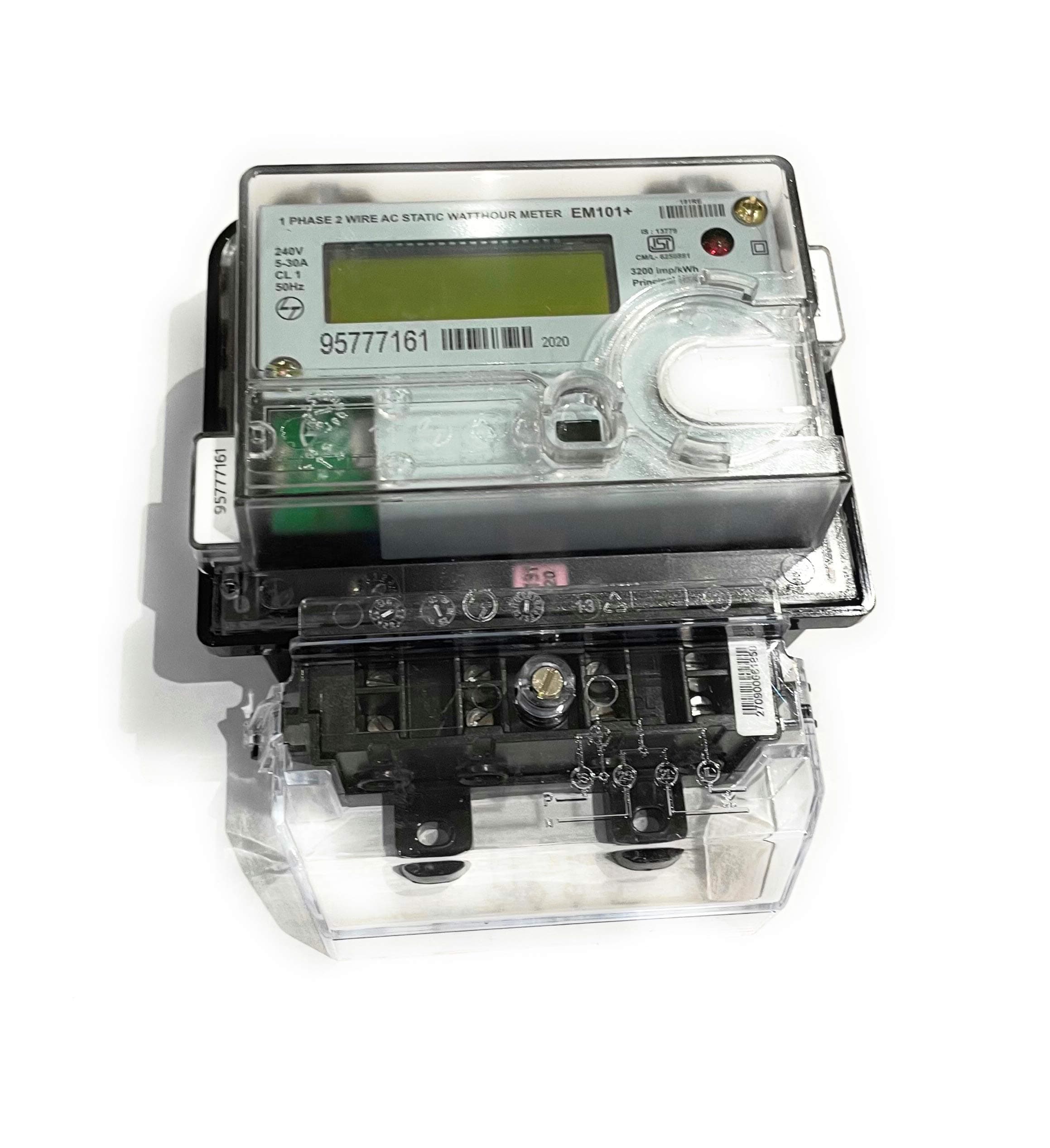 Single Phase Multi-function Electric Energy LCD Sub Meter (5-30A, 2 Wire, 240V, 50Hz, 3200imp/kWh)