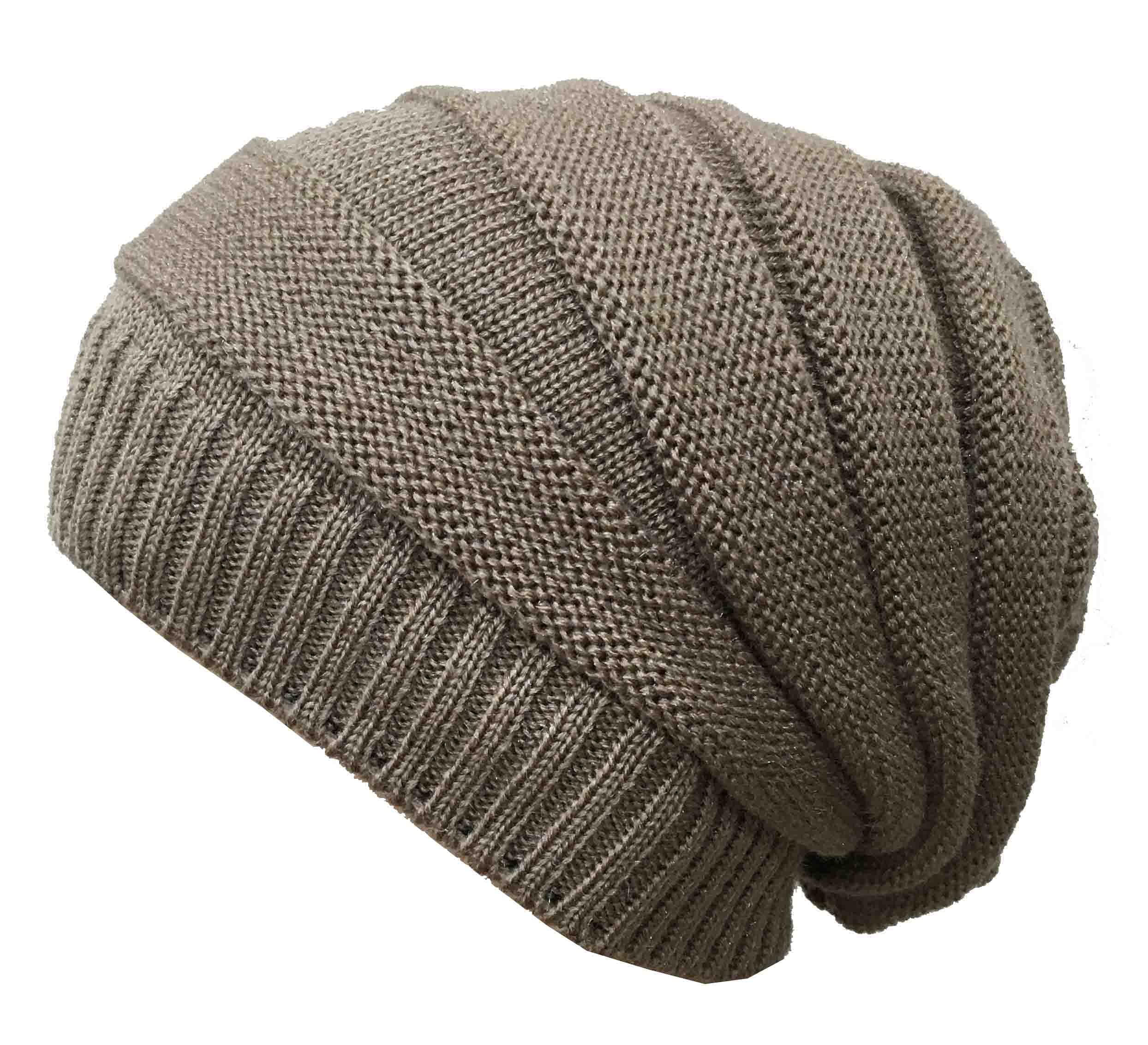 Unisex Woolen Slouchy Beanie