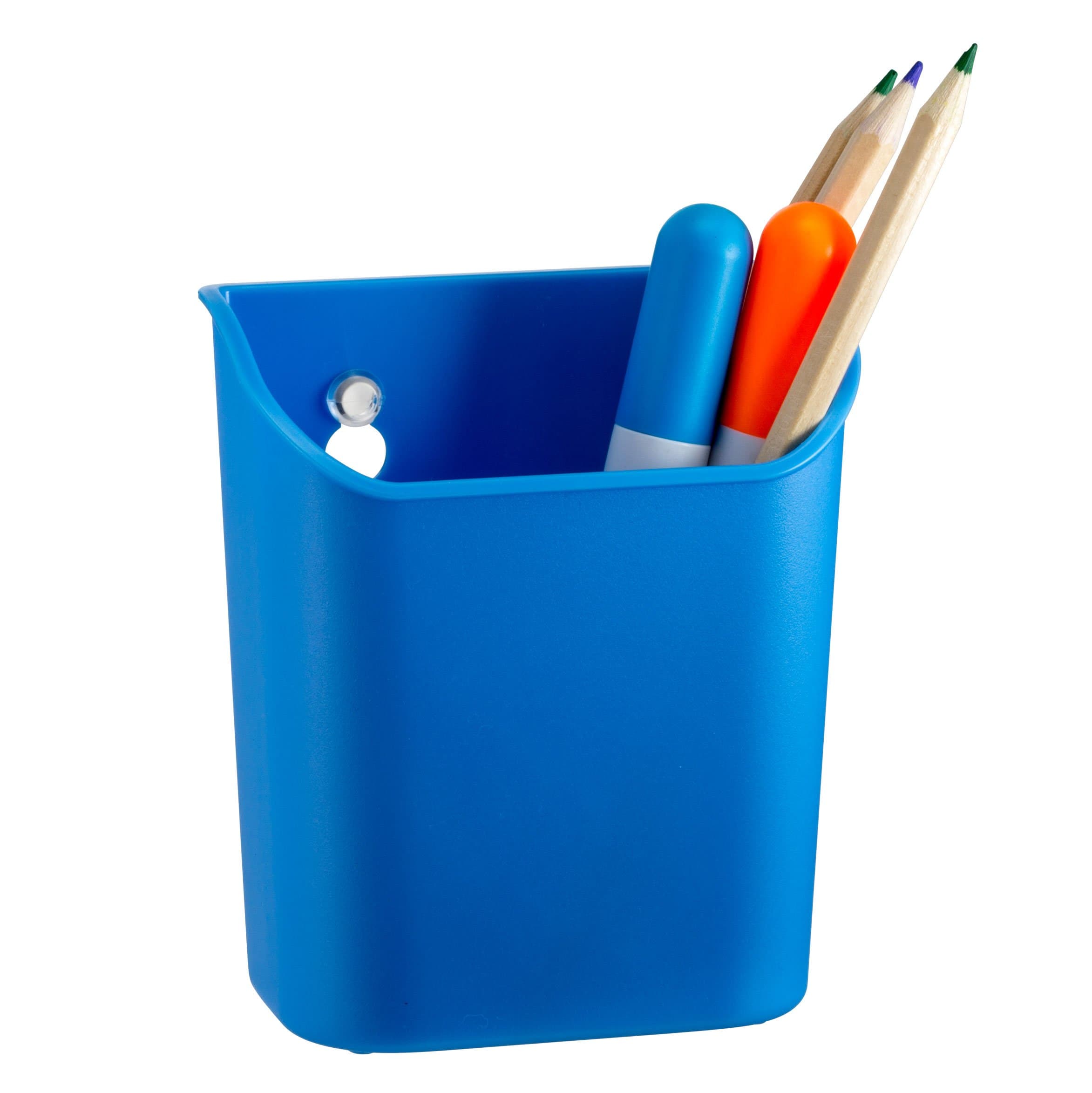 Officemate Octoorg Pencil Cup with Suction Cups, Blue (92570)