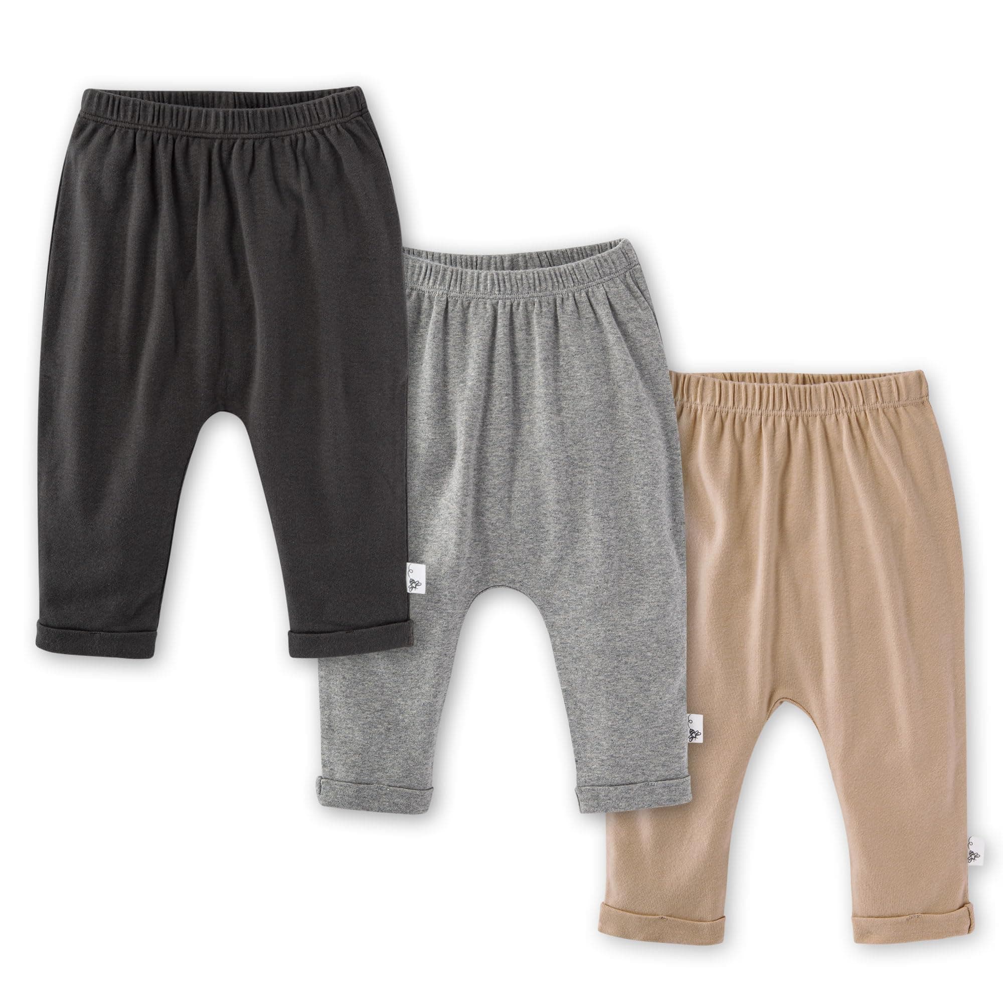 Burt's Bees BabyKnit Jogger Pants, Baby Sweatpants, 100% Organic Cotton Infant Bottoms