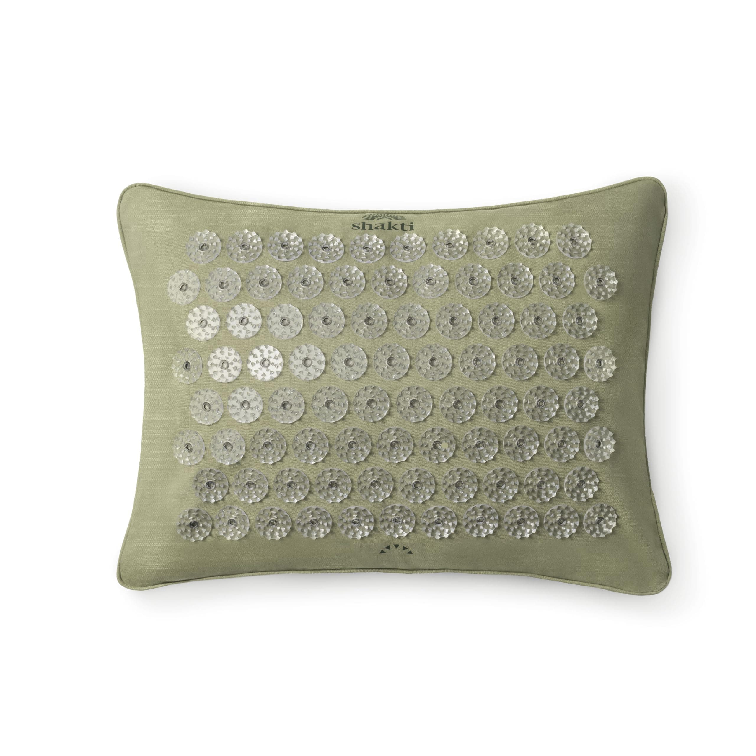Premium Acupressure Pillow, Original Intensity in Tulsi, Massage Muscles, Aid Sleep & Unlock Inner Tension | Similar to Acupuncture, No Needles Required | FSA/HSA Eligible