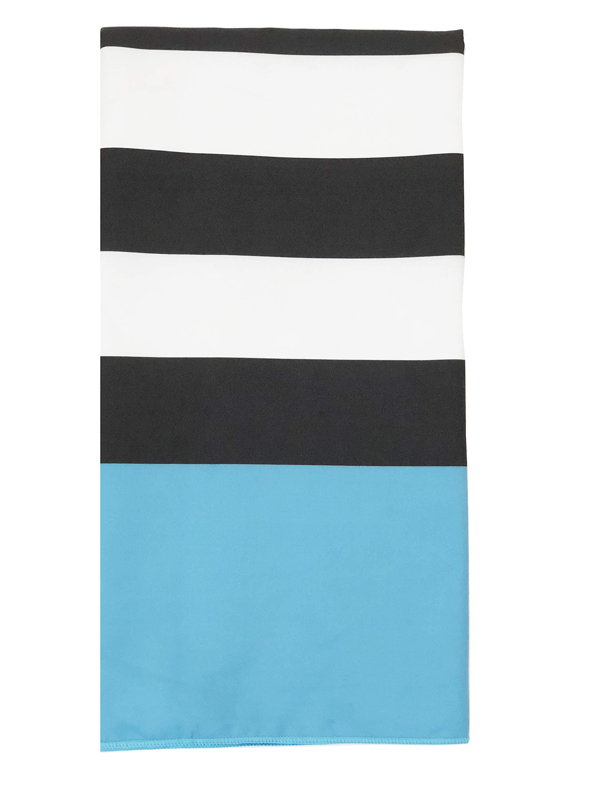 Microfiber Sports Travel Towel (2 Pack) +1 Free Cooling Towel - Best Camping, Gym, Beach, Swimming, Yoga, Pilates, Travel - Lightweight Quick Dry (Printed Turquoise Towel)