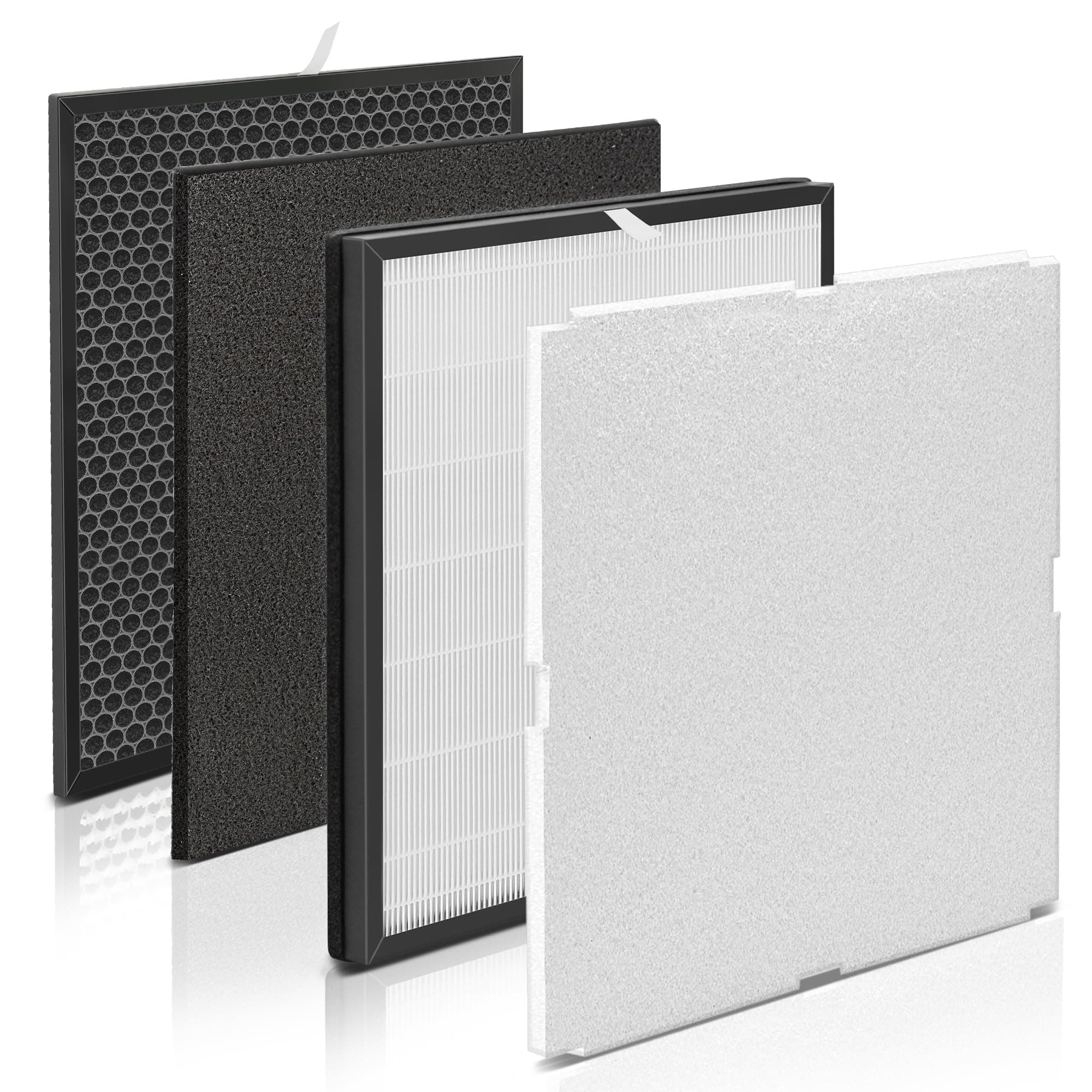 SOMEWAYTOP [Odor Remover] MinusA2 Filters Replacement Kit Compatible with MinusA2 Filter Replacement, SPA-700A SPA-780A SPA-780N 1 H13 HEPA 1 Odor Remover 1 Activated Carbon and 1 Pre-Filter, 4-Pack