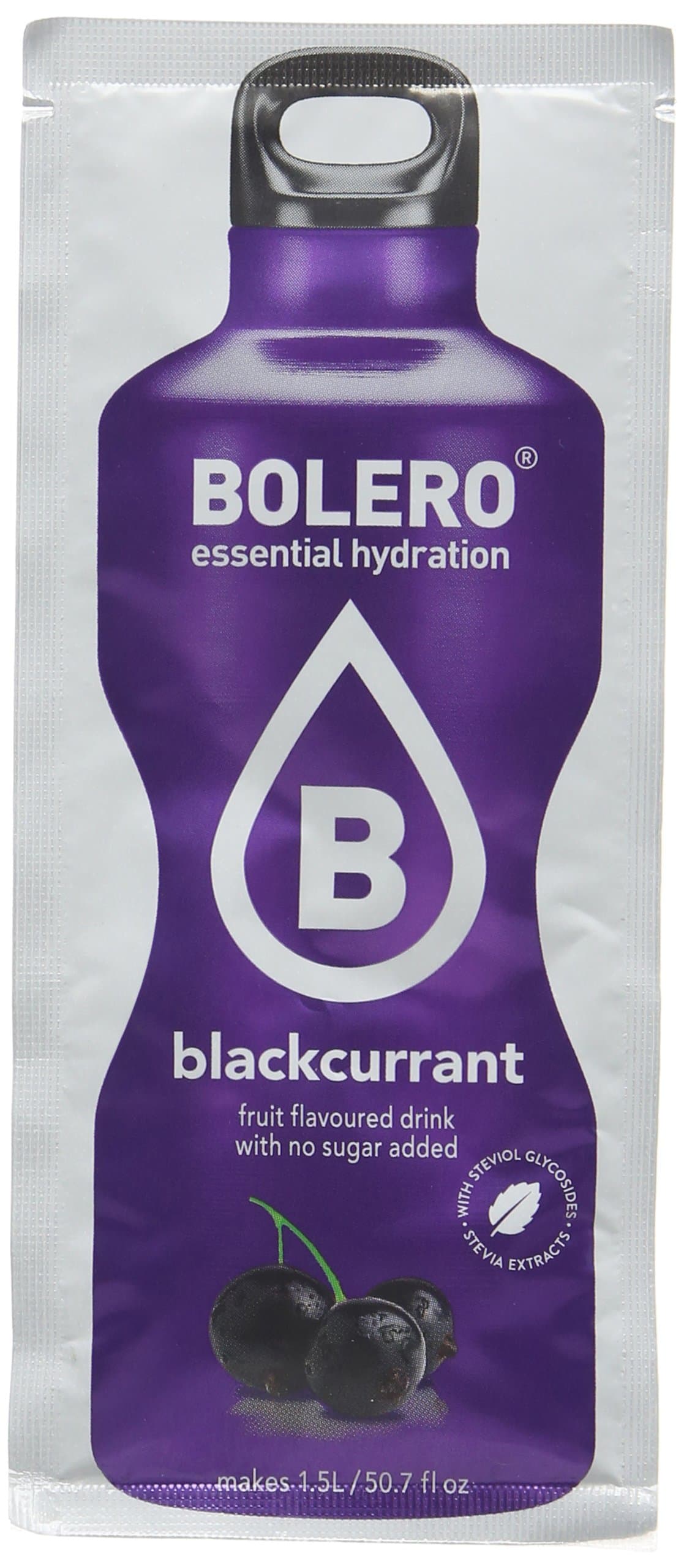 Essential Hydration Sugar Free Fruit Drink Blackcurrant 12 Sachets
