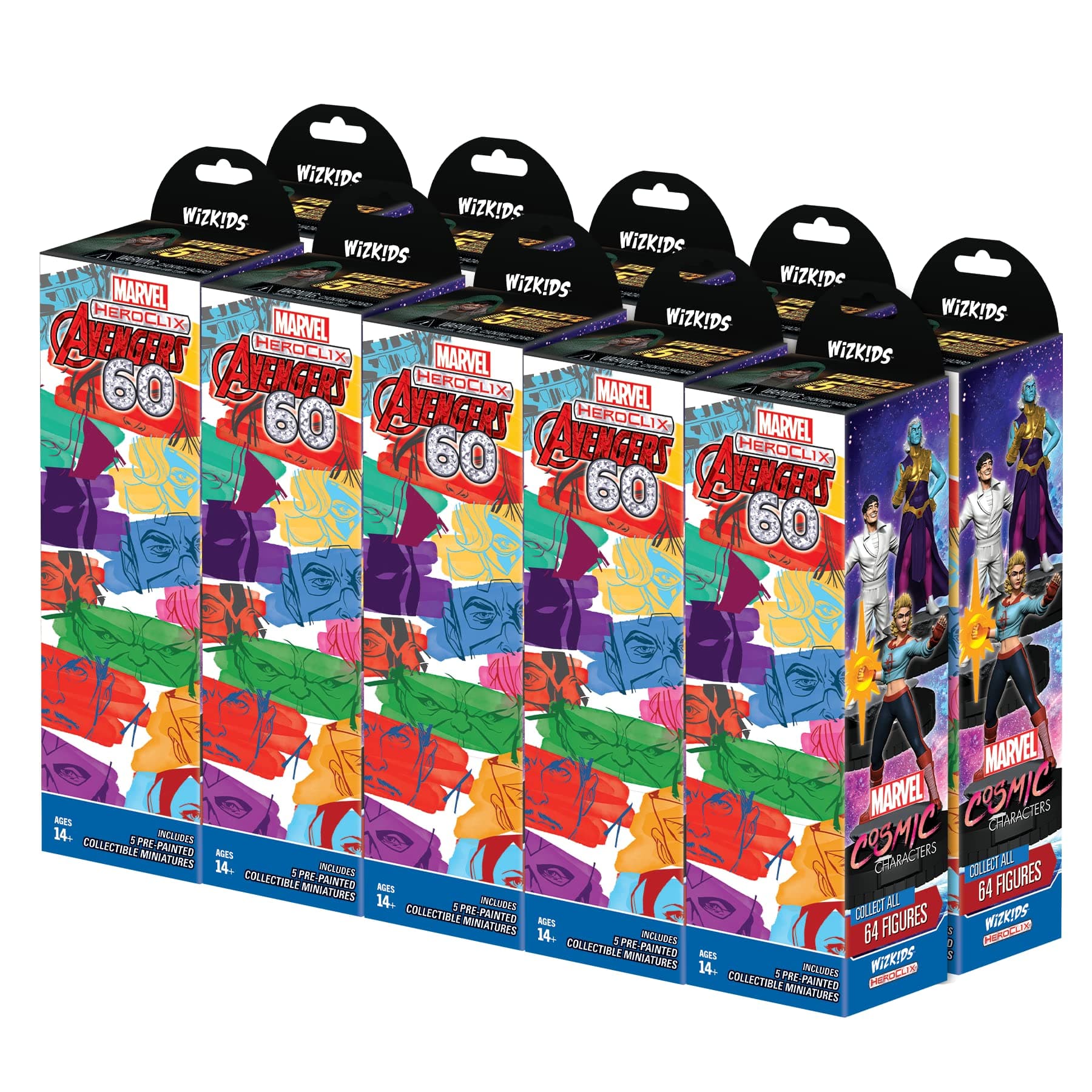 WizKidsMarvel HeroClix: Avengers 60th Anniversary Booster Brick