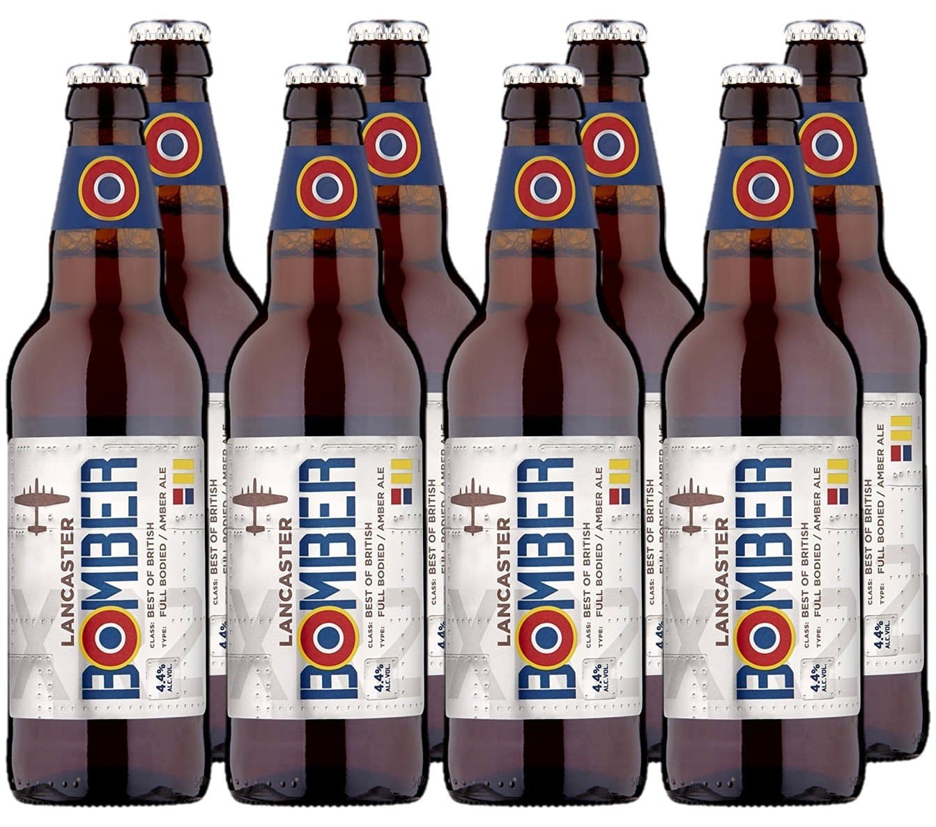 Lancaster Bomber Amber Ale, 8 x 500 ml