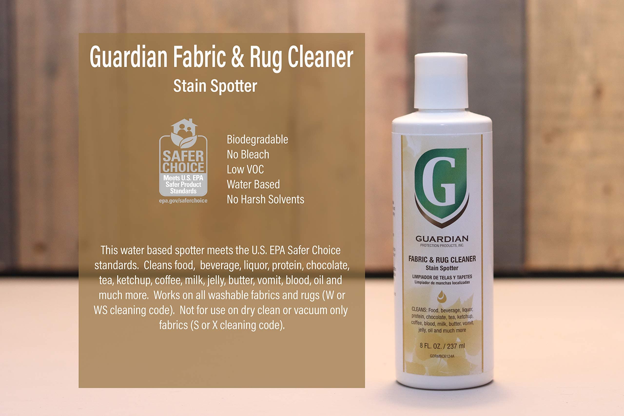 Guardian Fabric and Rug Cleaner Stain Spotter - 8 oz