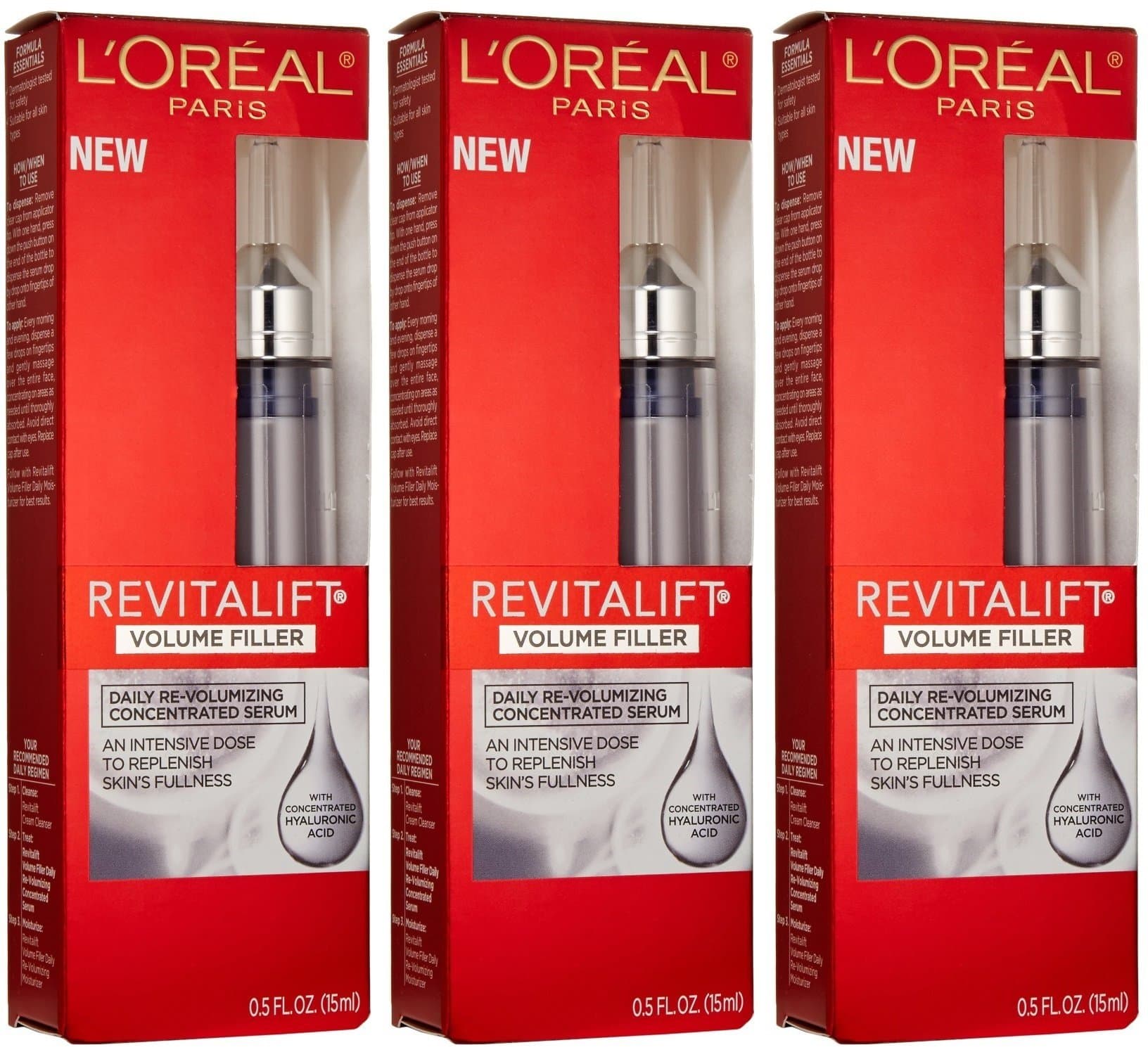 Lor Revitalift Serum Vol Size .5flo L'Oreal Revitalift Volume Fillers Serum .50 Fluid Oz.