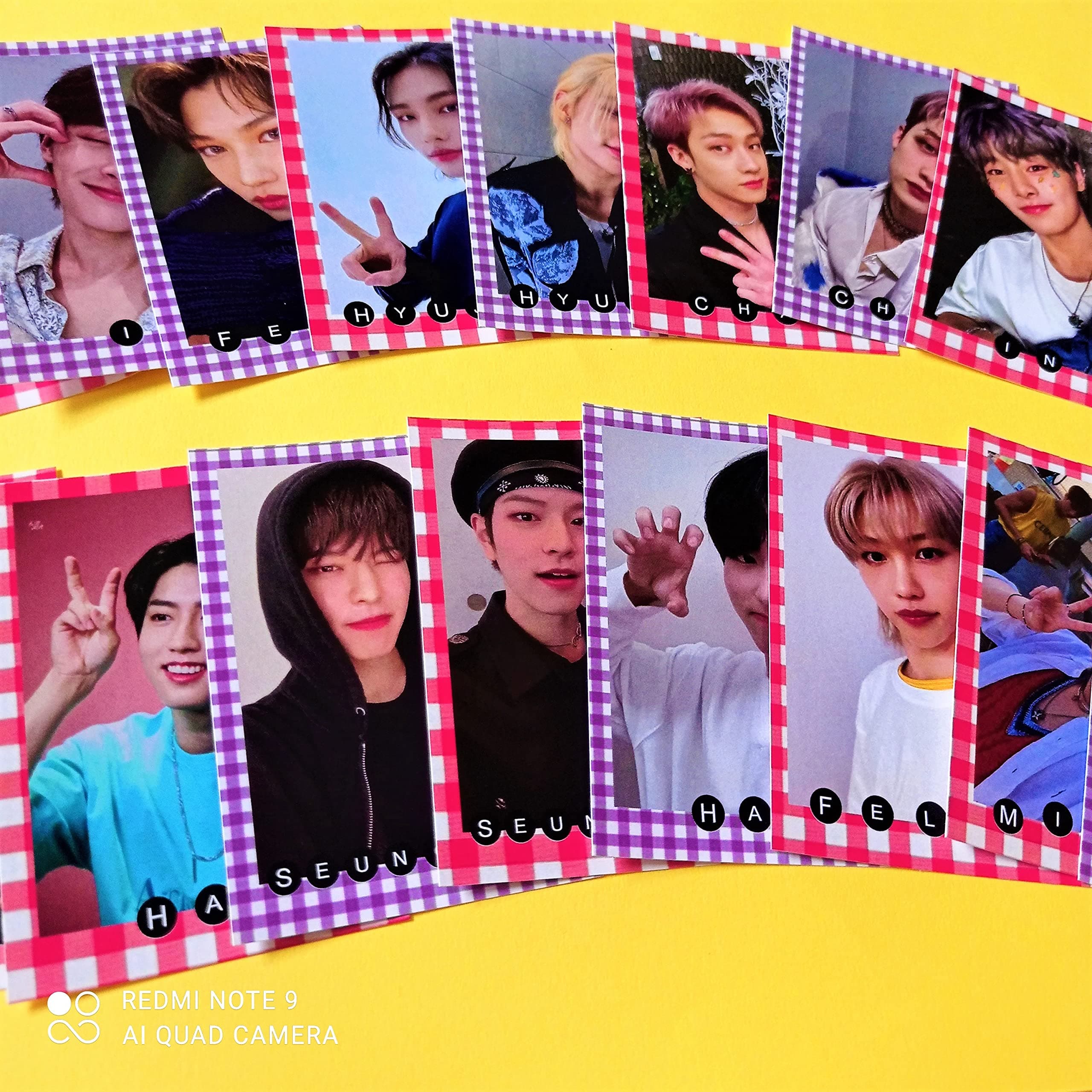 Stray Kids Cute Background Made Large Stickers (Set of 16 + 4 Freebies)