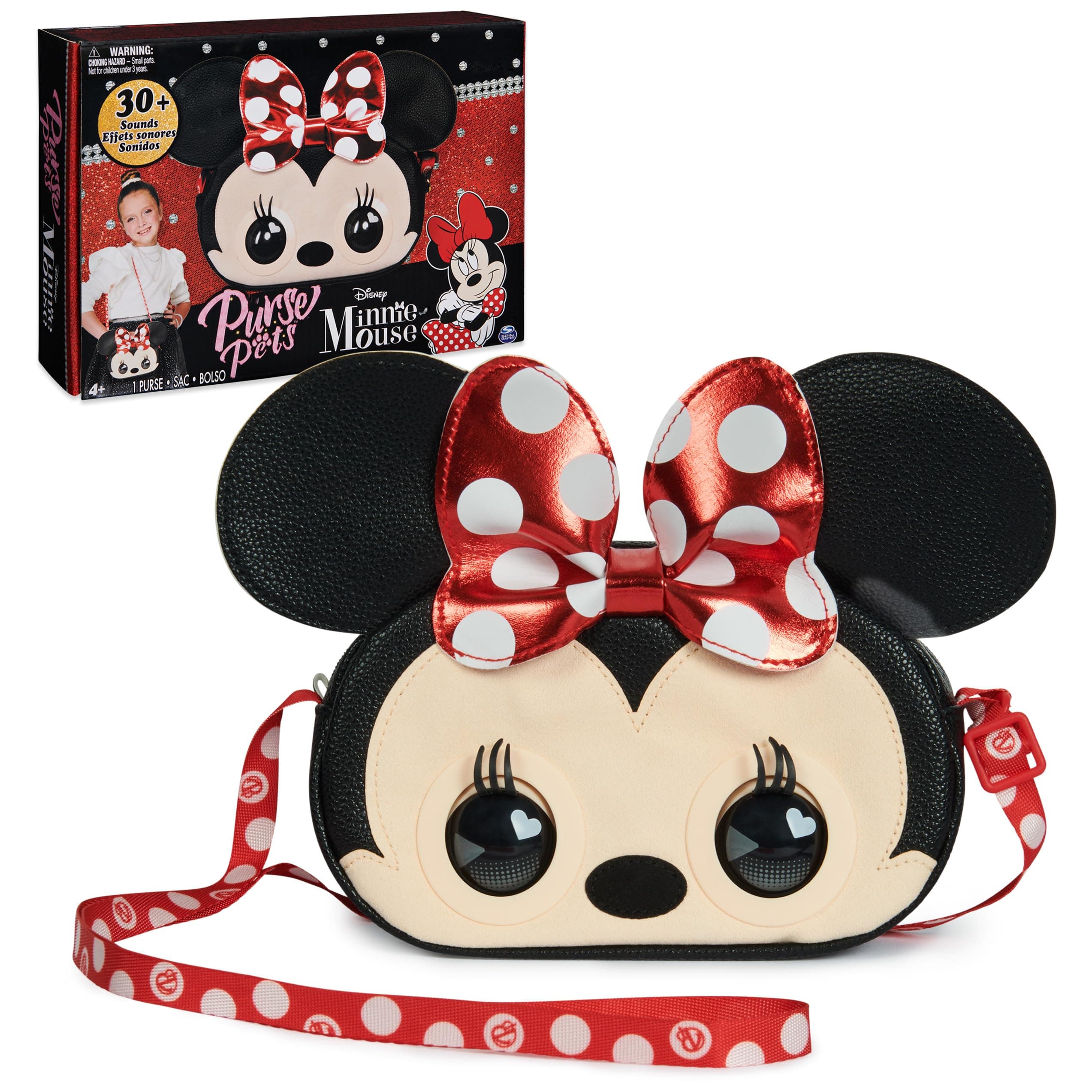 Disney Minnie Mouse Officially Licensed Interactive Pet Toy & Kids Purse