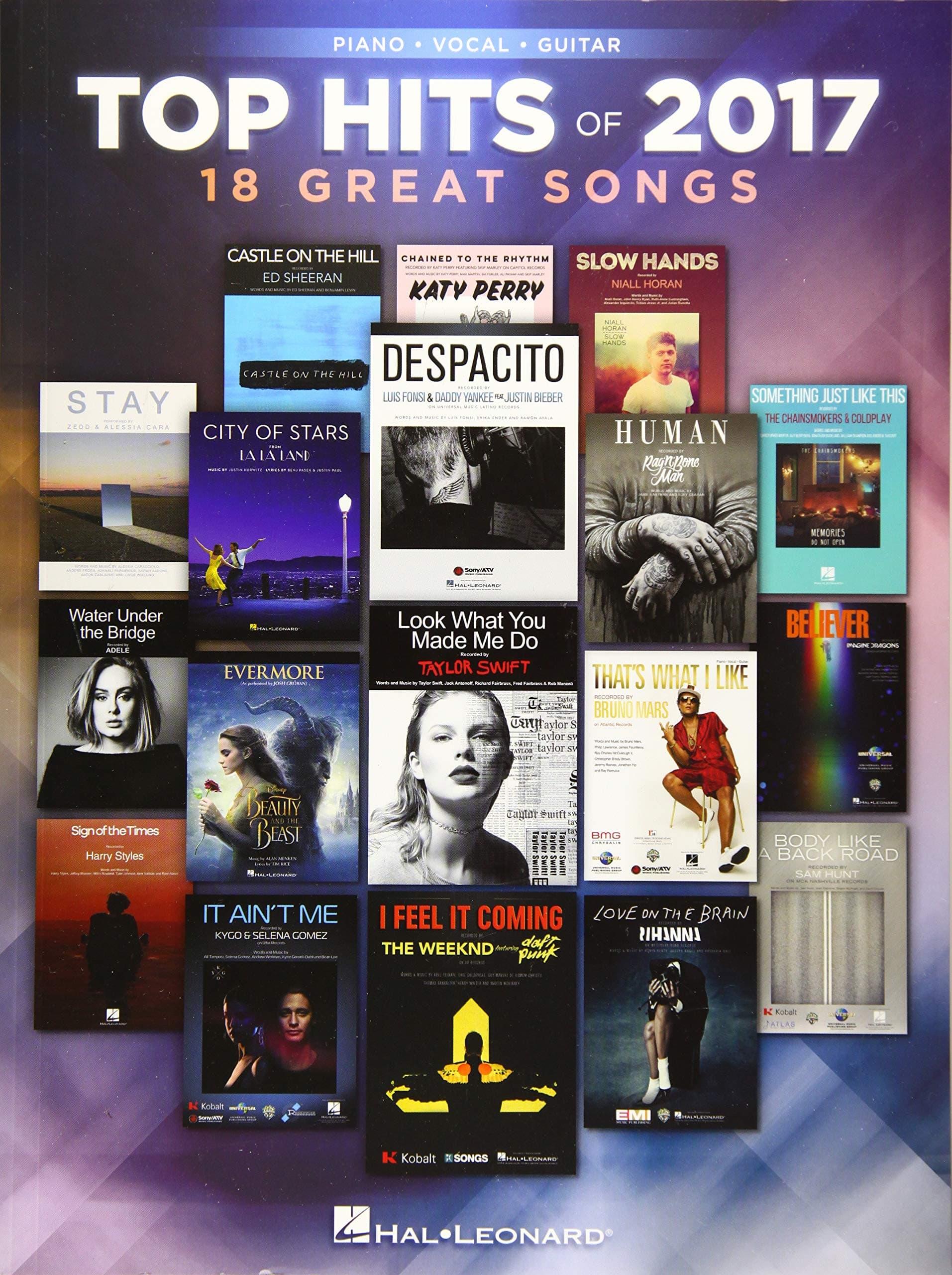 Top Hits of 2017: Piano/Vocal/Guitar Songbook (Top Hits of Piano Vocal Guitar)