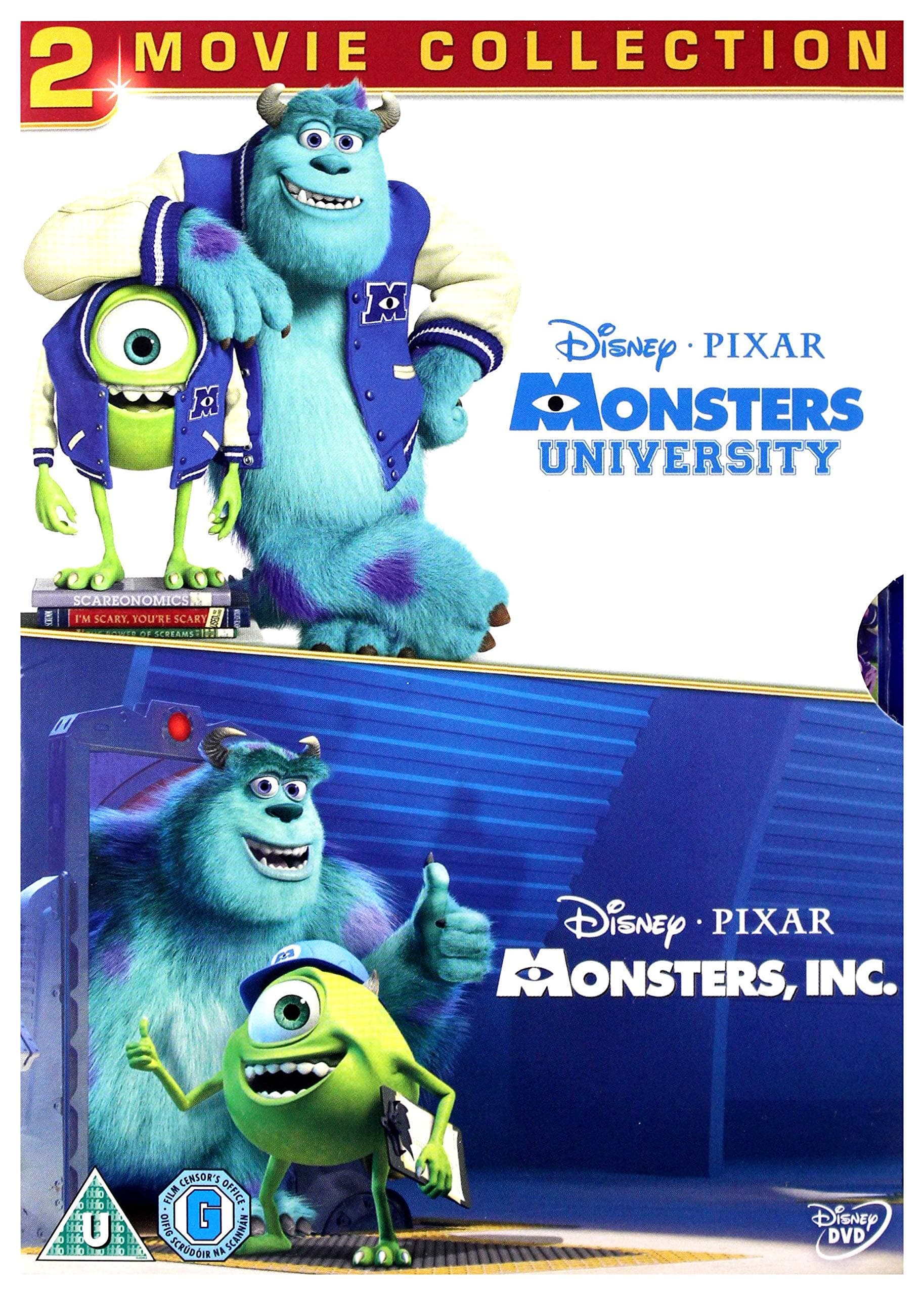 Monsters University / Monsters Inc [Region2] Requires a Multi Region Player