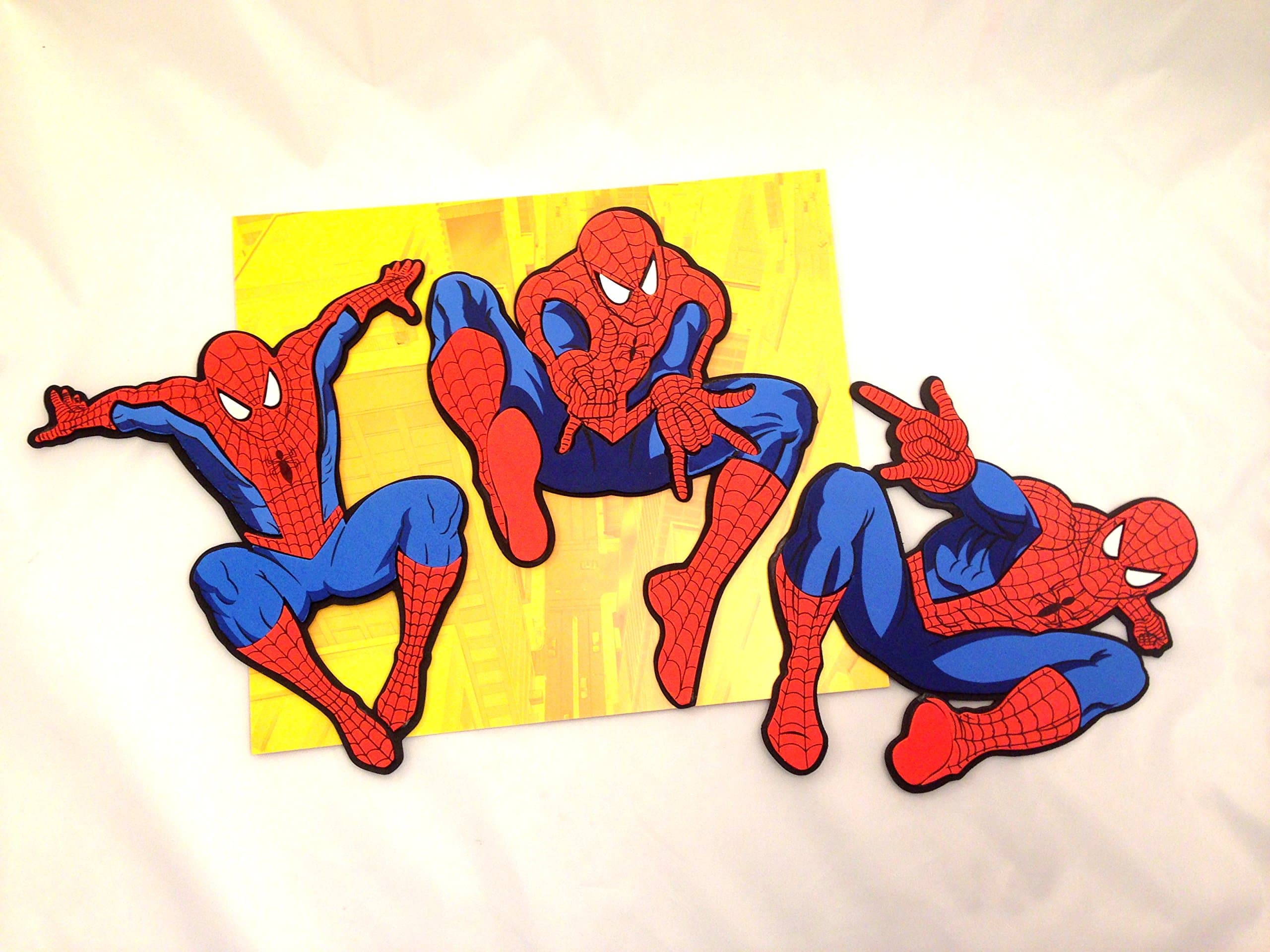 Spiderman 3 Figure Wall Decoration