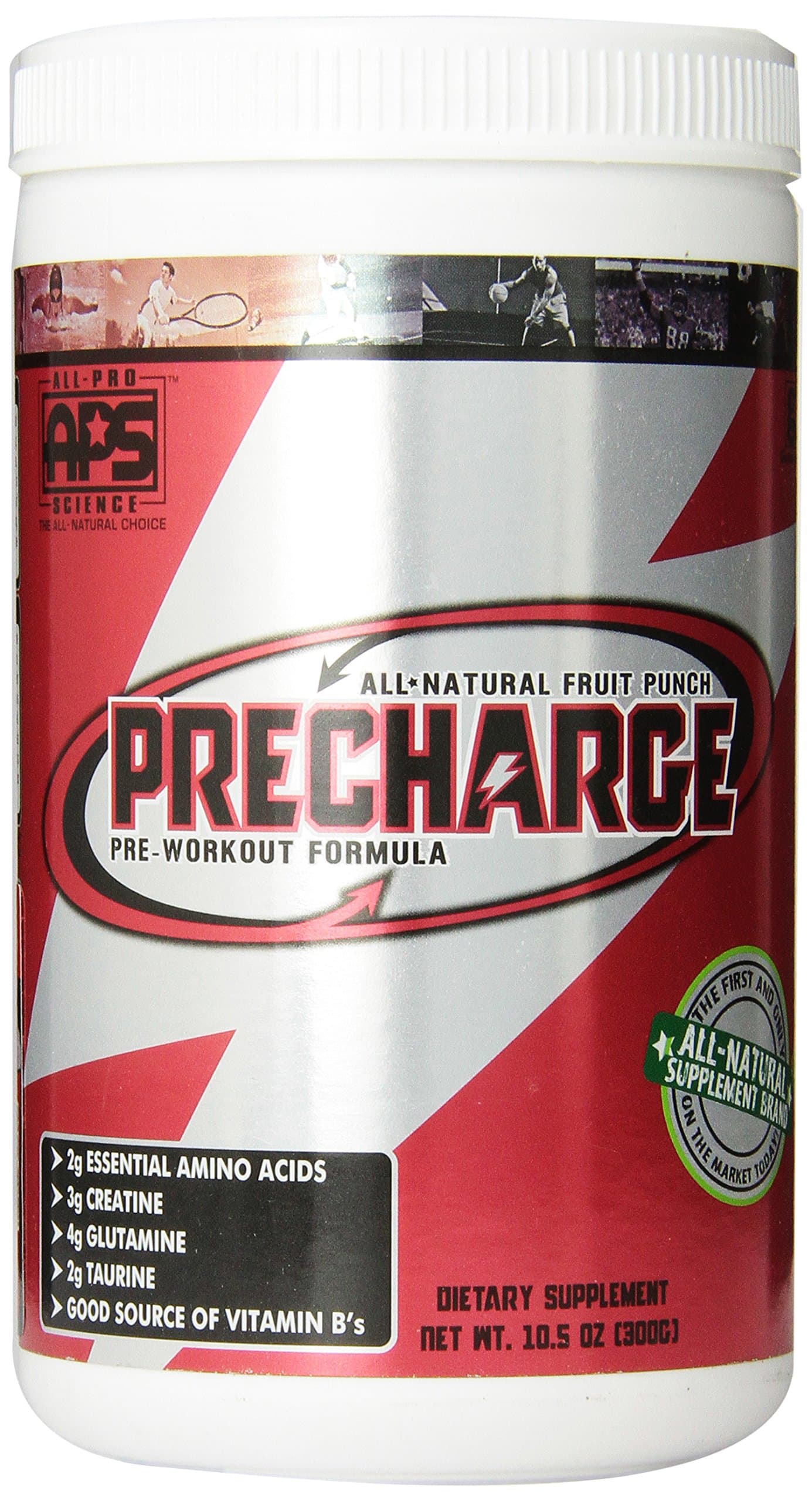 All Pro Science Precharge, Fruit Punch, 301-Gram