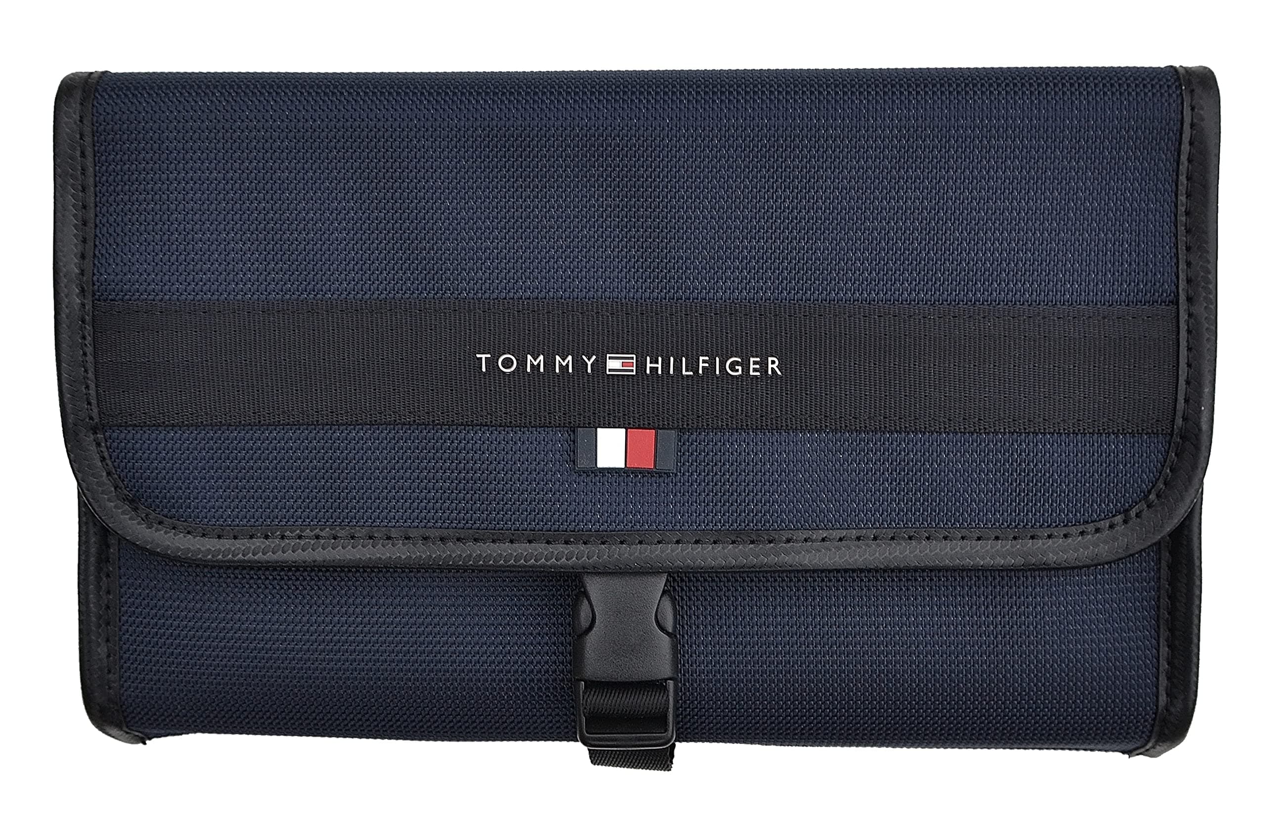 Tommy Hilfiger Elevated Wash Bag Blue, Blue Toiletry Bag
