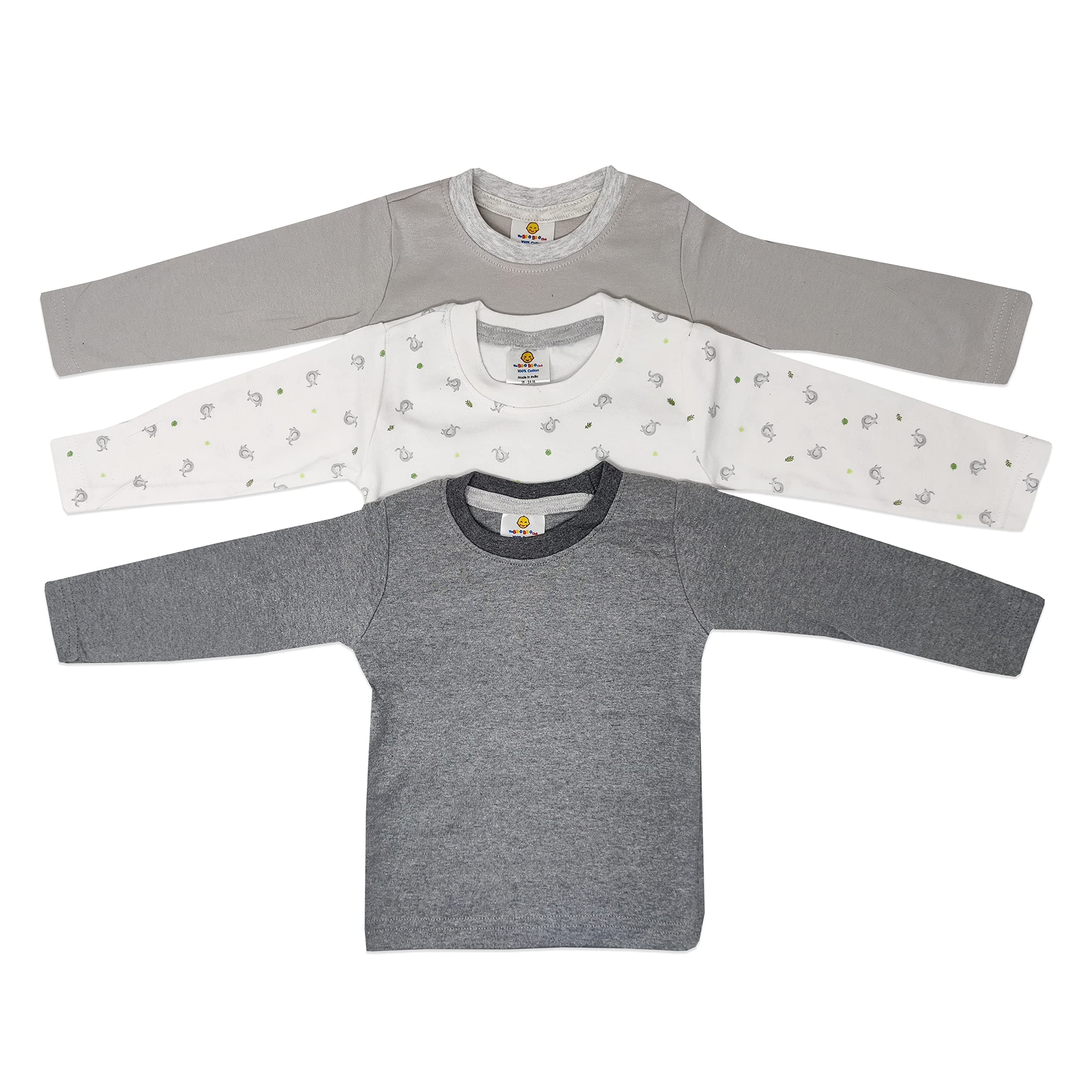 The Boo Boo Club Boy's Regular Fit T-Shirt (Assorted Prints)