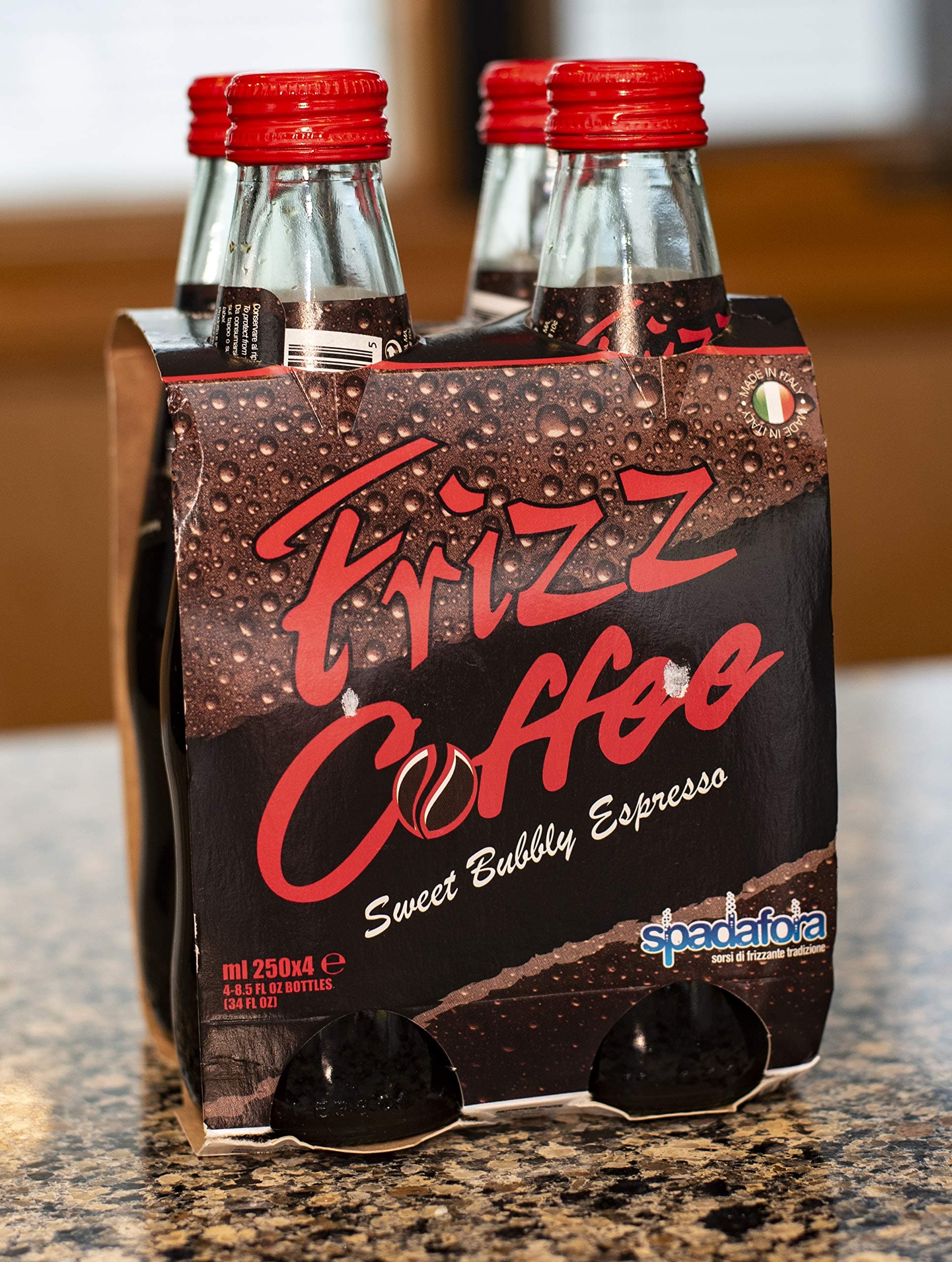 Frizz, Carbonated Coffee Drink, 8.5 Ounce (4-pack)
