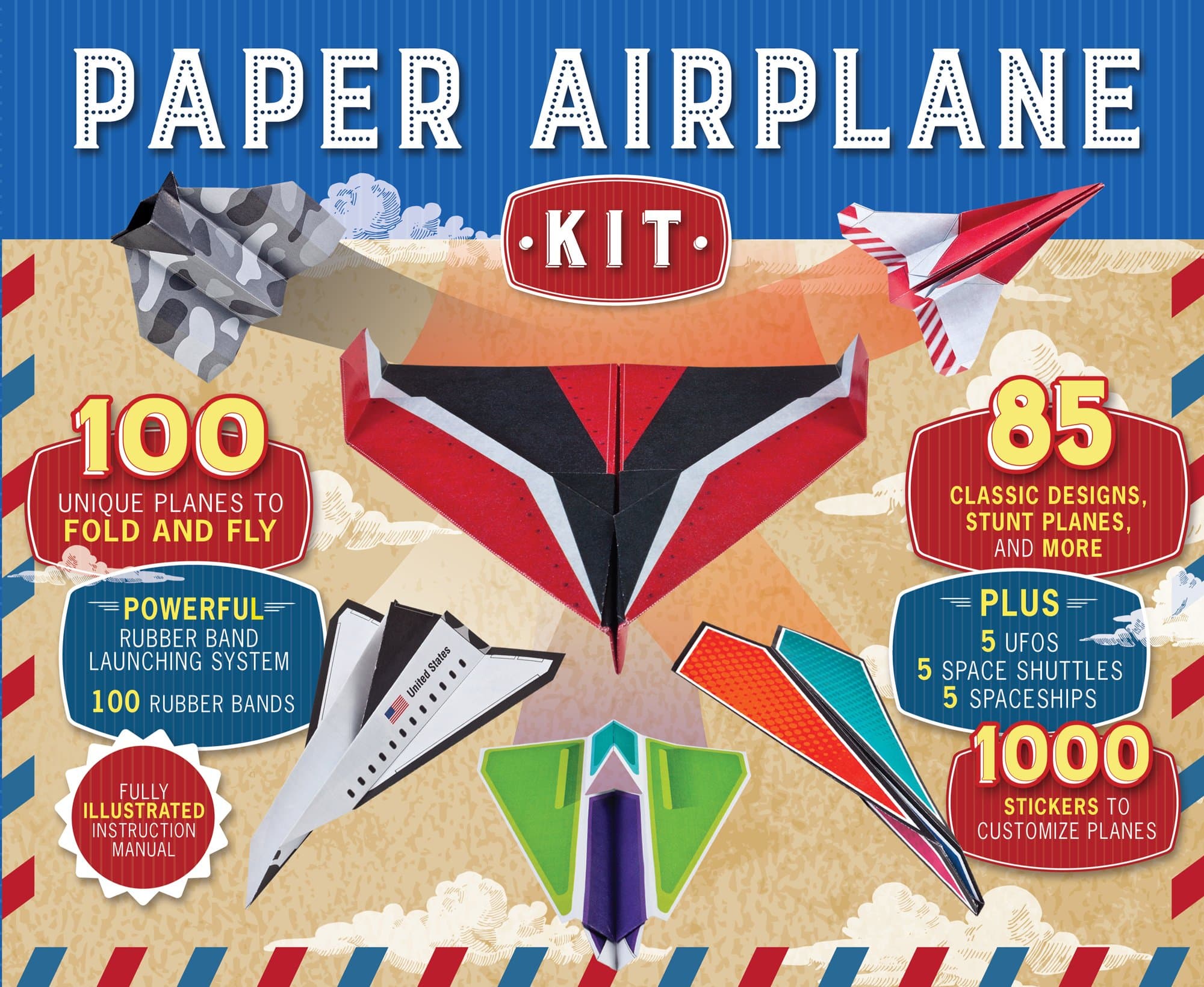 Paper Airplane Kit Hardcover – 15 August 2016