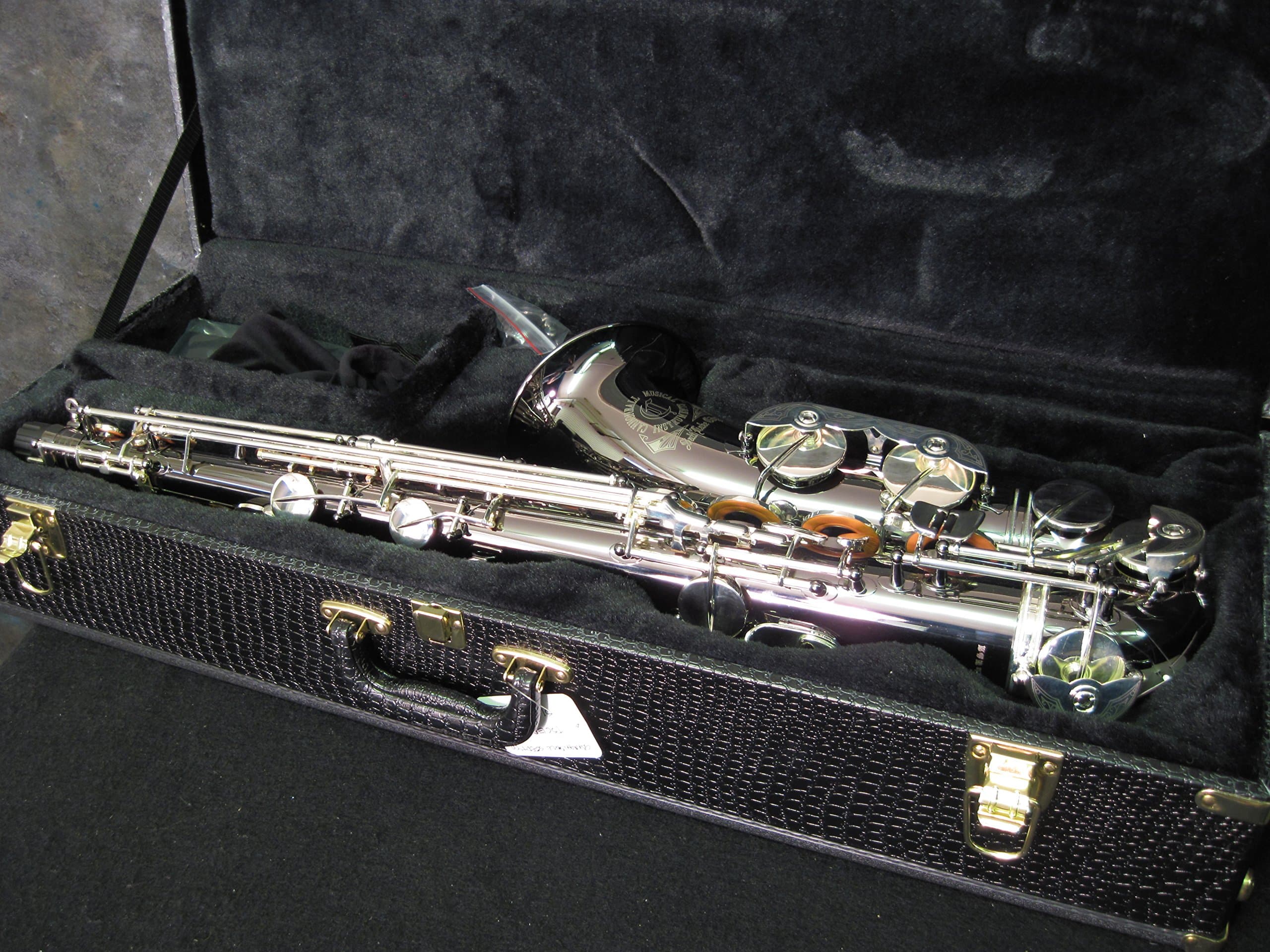 Cannonball Sceptyr Semi-Pro Tenor Saxophone Black Nickel Silver Plating