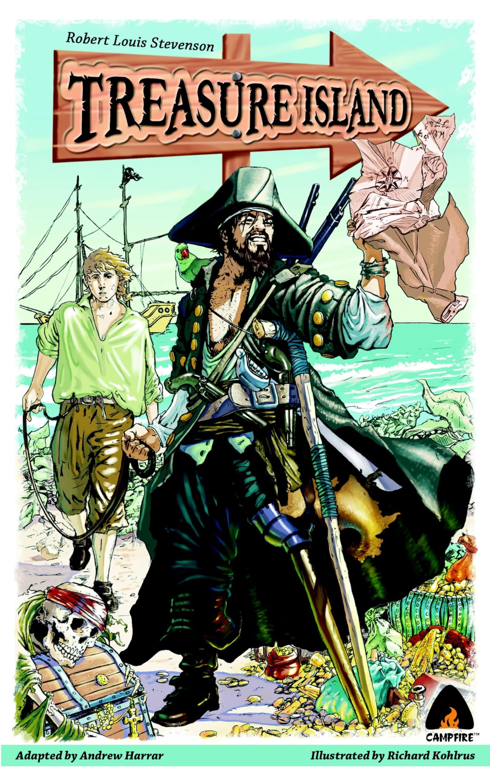 Treasure Island, Andrew Harrar Paperback – Deckle Edge, 27 July 2010