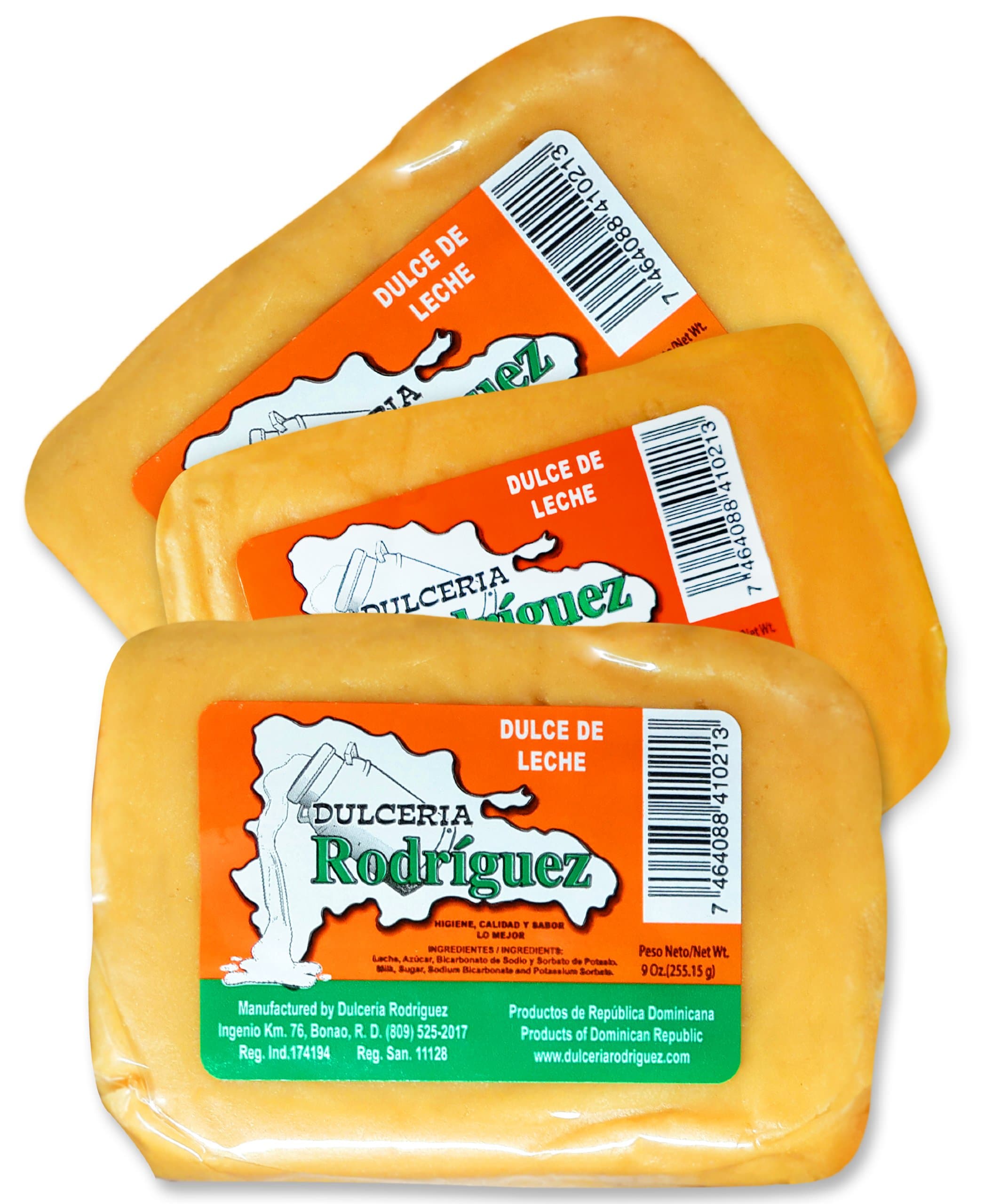 Dominican Dessert Milk Fudge Sweet Dulce De Leche 3 Pack