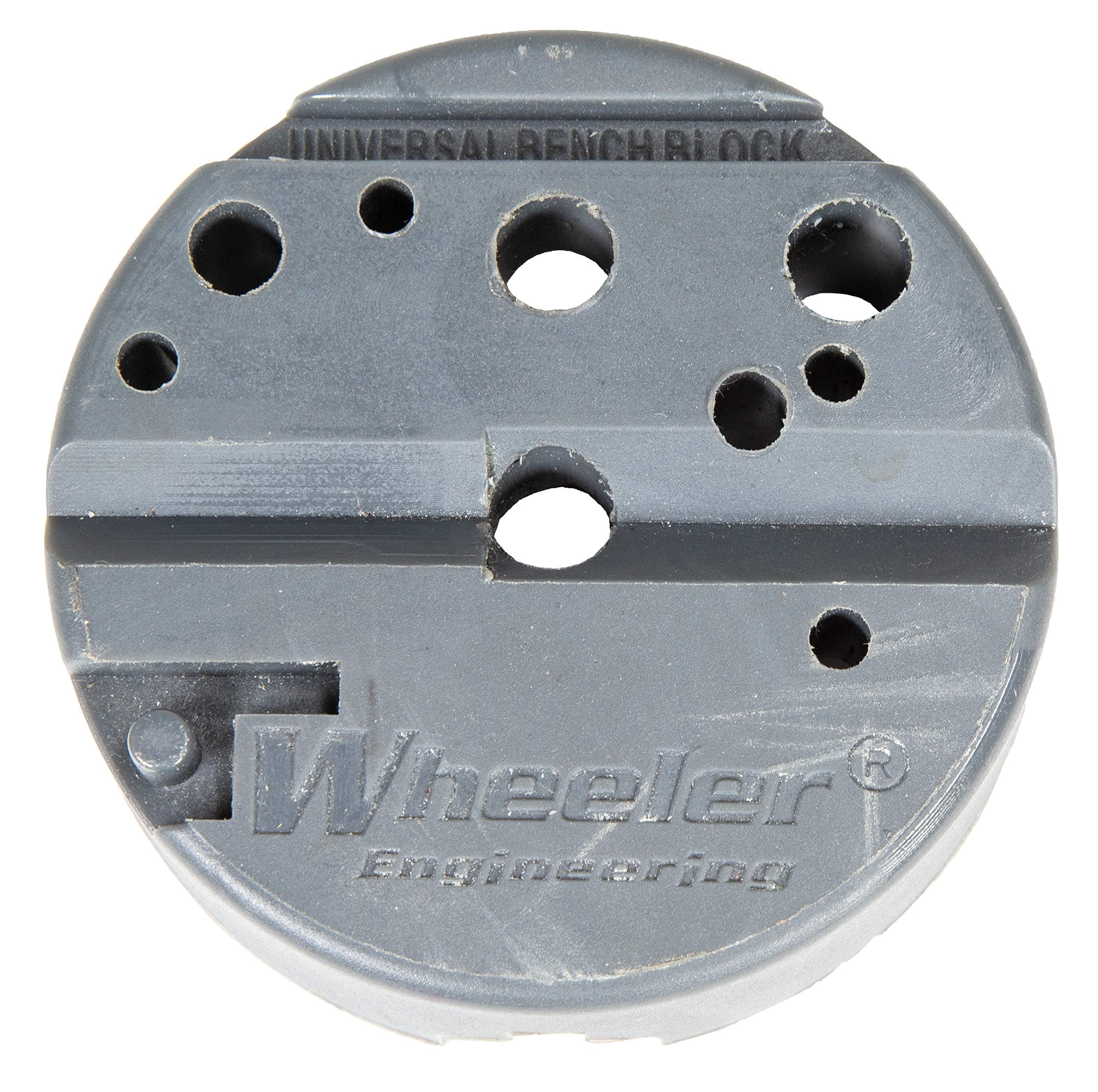 Wheeler Universal Bench Block with Non-Marring Construction and Multiple Uses for Pistols, Gunsmithing and Maintenance