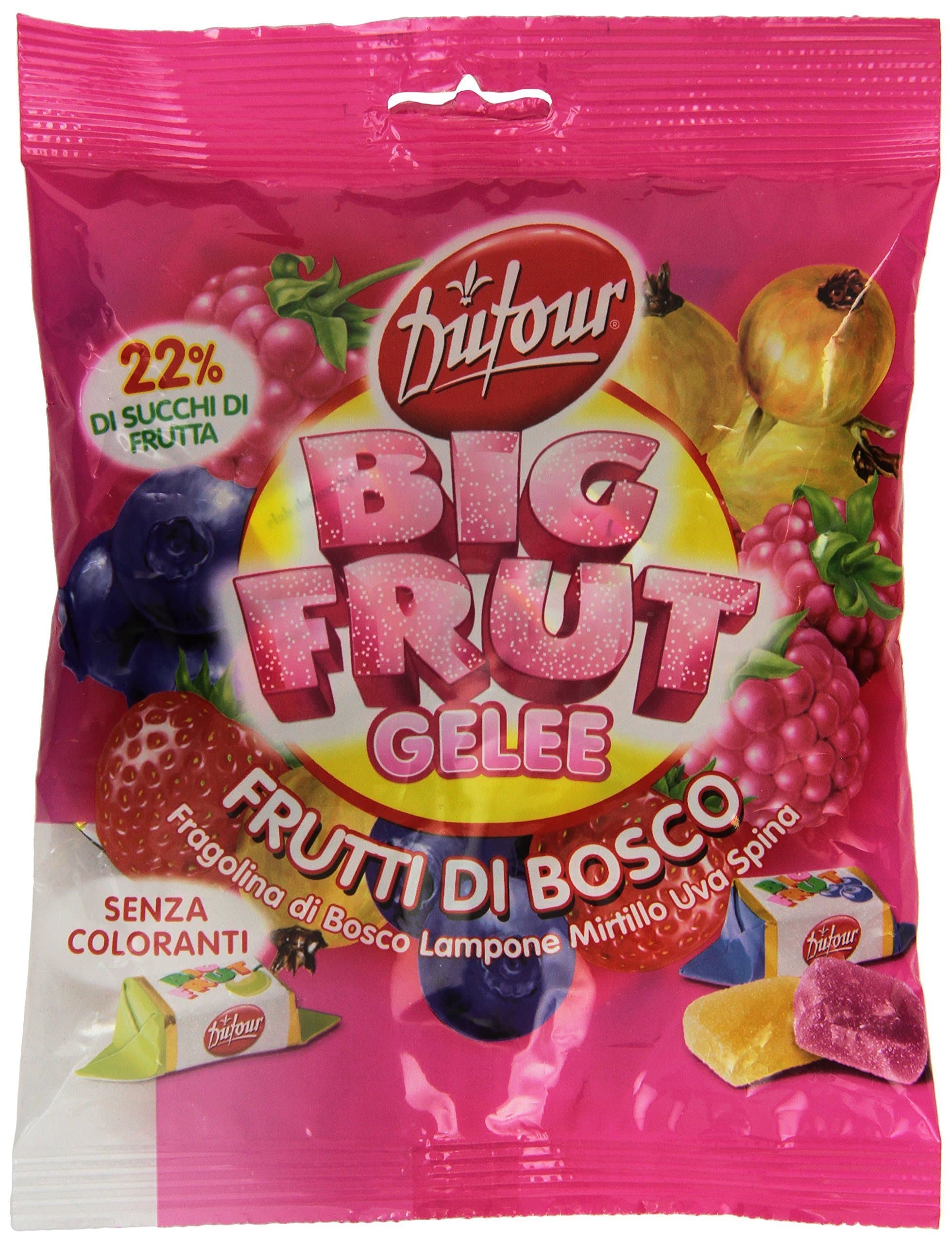 Caramelle Big Frut Frutti di Bosco Elah Dufour gr.180