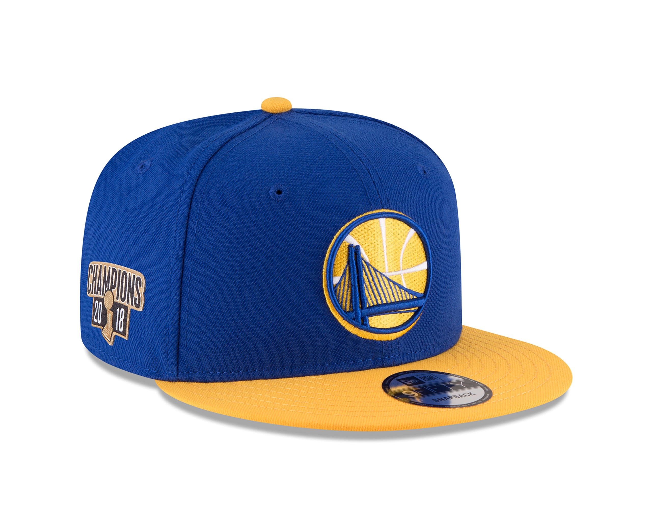 New EraGolden State Warriors 2018 NBA Finals Champions Side Patch 9FIFTY Snap Back Hat