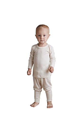 Kid's Pyjamas Set Sleepwear PJs Girl Boy Unisex Pajama 100% Merino Wool and Silk