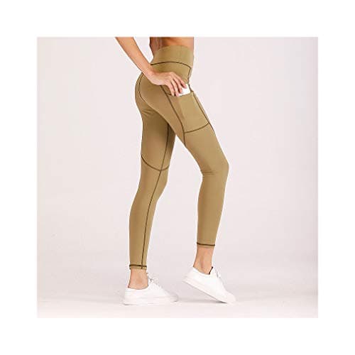 Female High Waist Workout Leggings Sexy Push Up Fitness Pocket