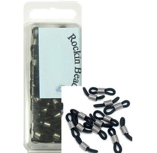 Holder Necklace ChainRockin Beads Brand, 80 Rubber Connectors for Eye Glasses