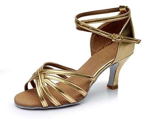 Vesi Women's Ballroom Latin Dance Shoes Sandals