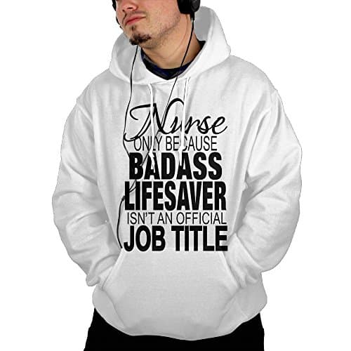 Male Nurse Badss Lifesaver Hoodies Sweatshirts Hooded