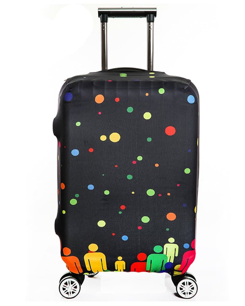 XABL Travel Luggage Cover Myosotis510 Funny Cartoon Suitcase Protector Fits 18-32 Inch Luggage