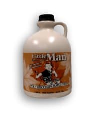- 100% Pure Wisconsin Maple Syrup Grade A Medium Amber Half Gallon (64oz)