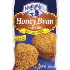 Martha White Muffin Mix Honey Bran 7.4 oz. (Pack of 6)