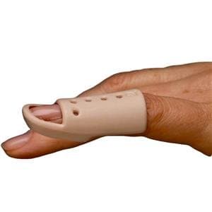 LA Brace Plastic Mallet Finger Splint DIP Joint Support - 10 Pack (Medium (3) 6-6.5cm Dip Circ)