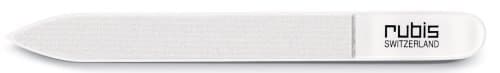 Rubis glass nail file, straight, single-sided surface