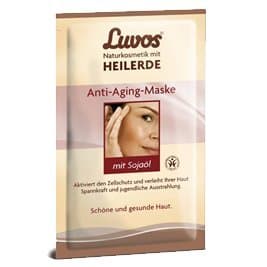 Luvos moisture mask with almond oil pack of 4 cream masks in sachet 8 x 7.5 ml