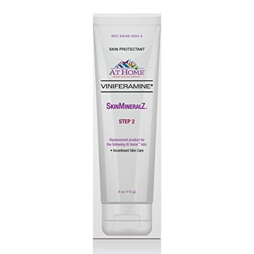 At Home Skinmineralz - Incontinence cream for Irritated Skin- Medical Grade Moisturizer-Contains Viniferamine