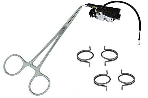 Door Latch ACTUATORS Repair KIT Spring X4 Compatible with Mercedes ML Class W163, Part # X8R0072