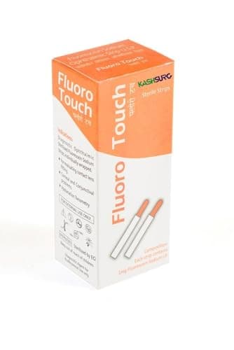 Fluoro Touch (Fluorescein Sodium Ophthalmic Strips)-100 Strips