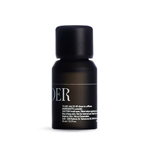 Vitruvi Organic Lavender Essential Oil, 100% Pure Undiluted Premium Grade Essential Oil, Certified Organic (.34 oz)