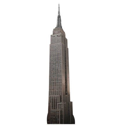 HistoricalCutouts H13008 Empire State Building Cardboard Cutout Standup