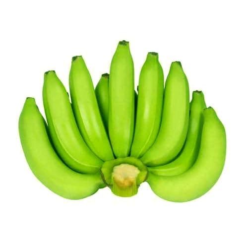 Cooking Bananas, Hard Green, Guineo, Not For Ripening 12.5 Pound Box